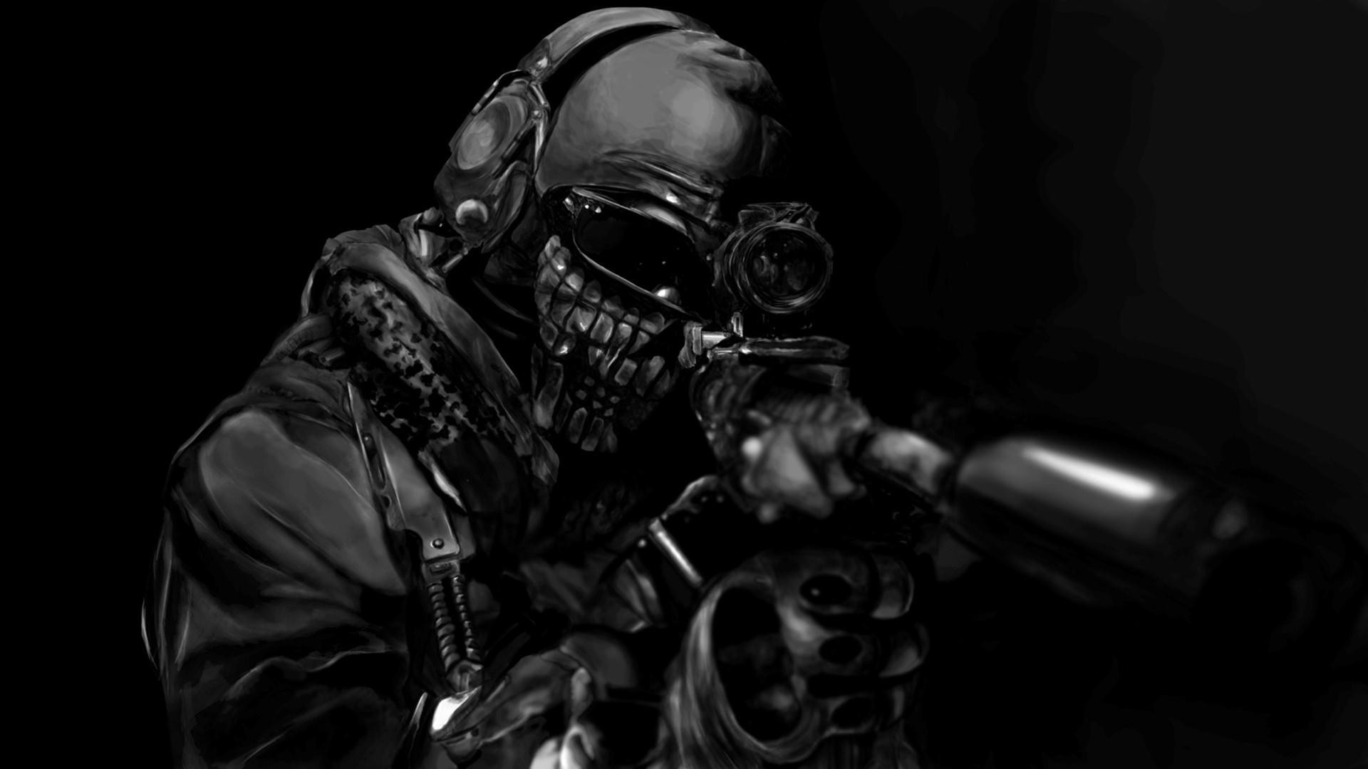 Steam WorkshopCall of Duty Modern Warfare 2 Ghost simple 3840 x 2160