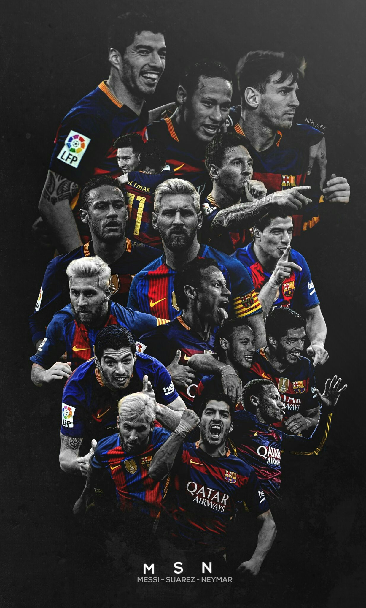 Messi Suarez Neymar Wallpapers For Desktop