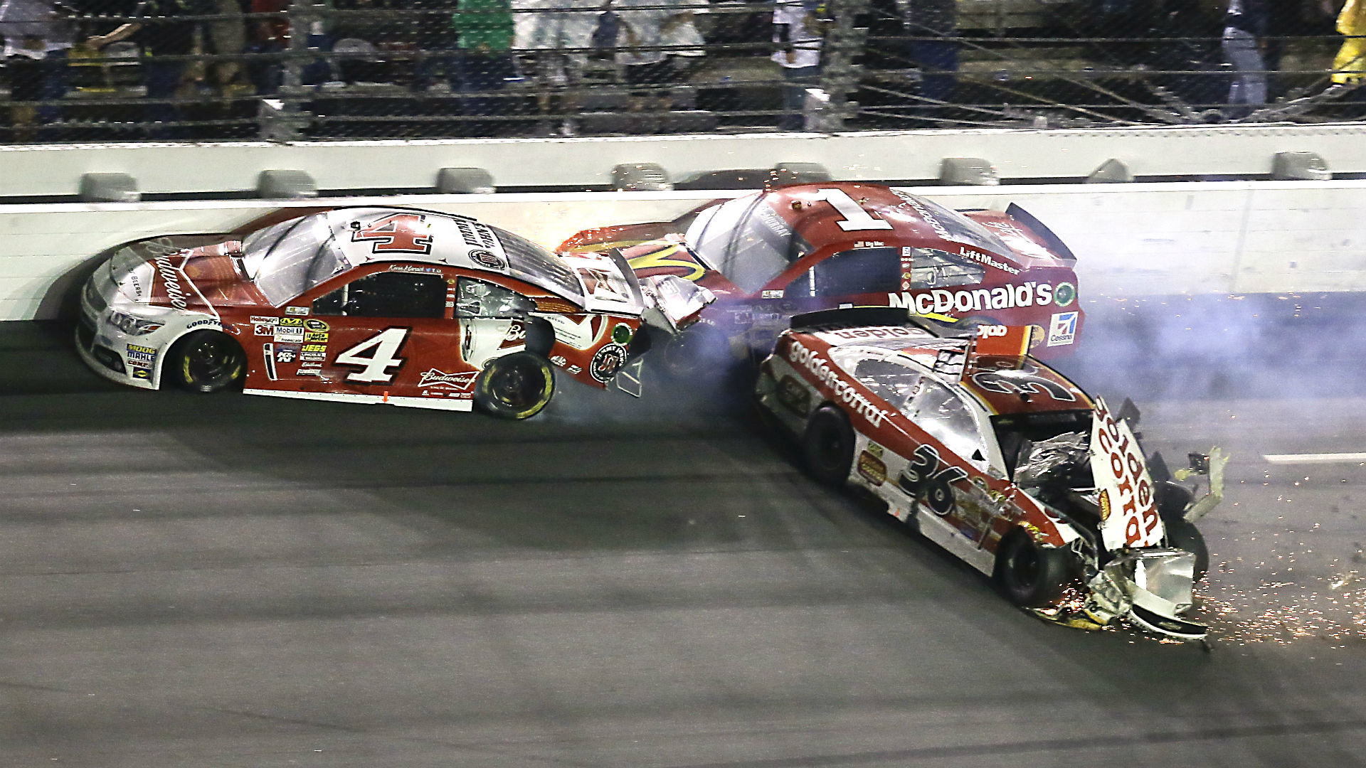Kevin Harvick: Daytona should spend some of that $400 million on driver  safety | NASCAR | Sporting News 1920x1080