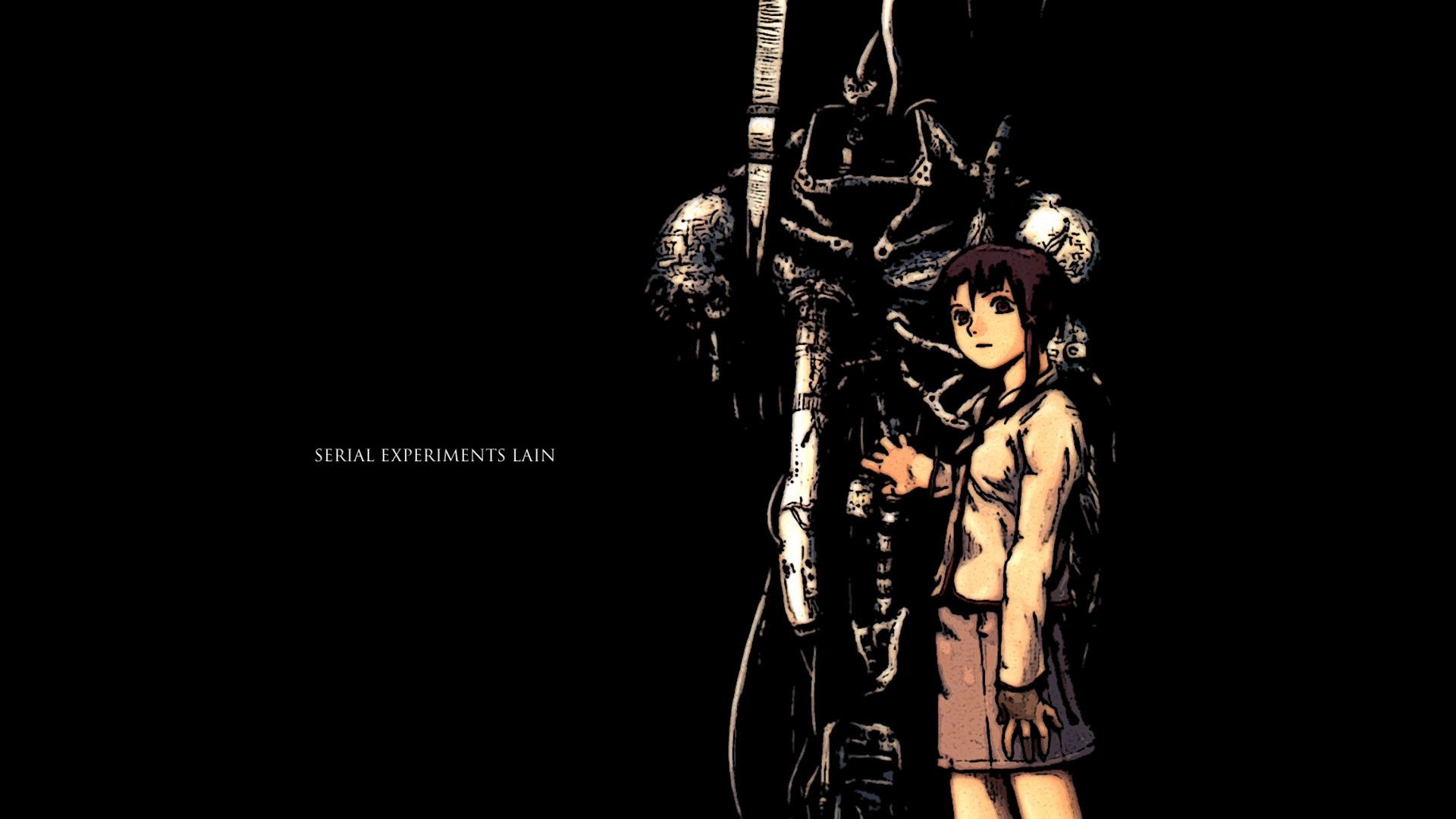 4320x900px  free download  HD wallpaper Anime Serial Experiments Lain   Wallpaper Flare