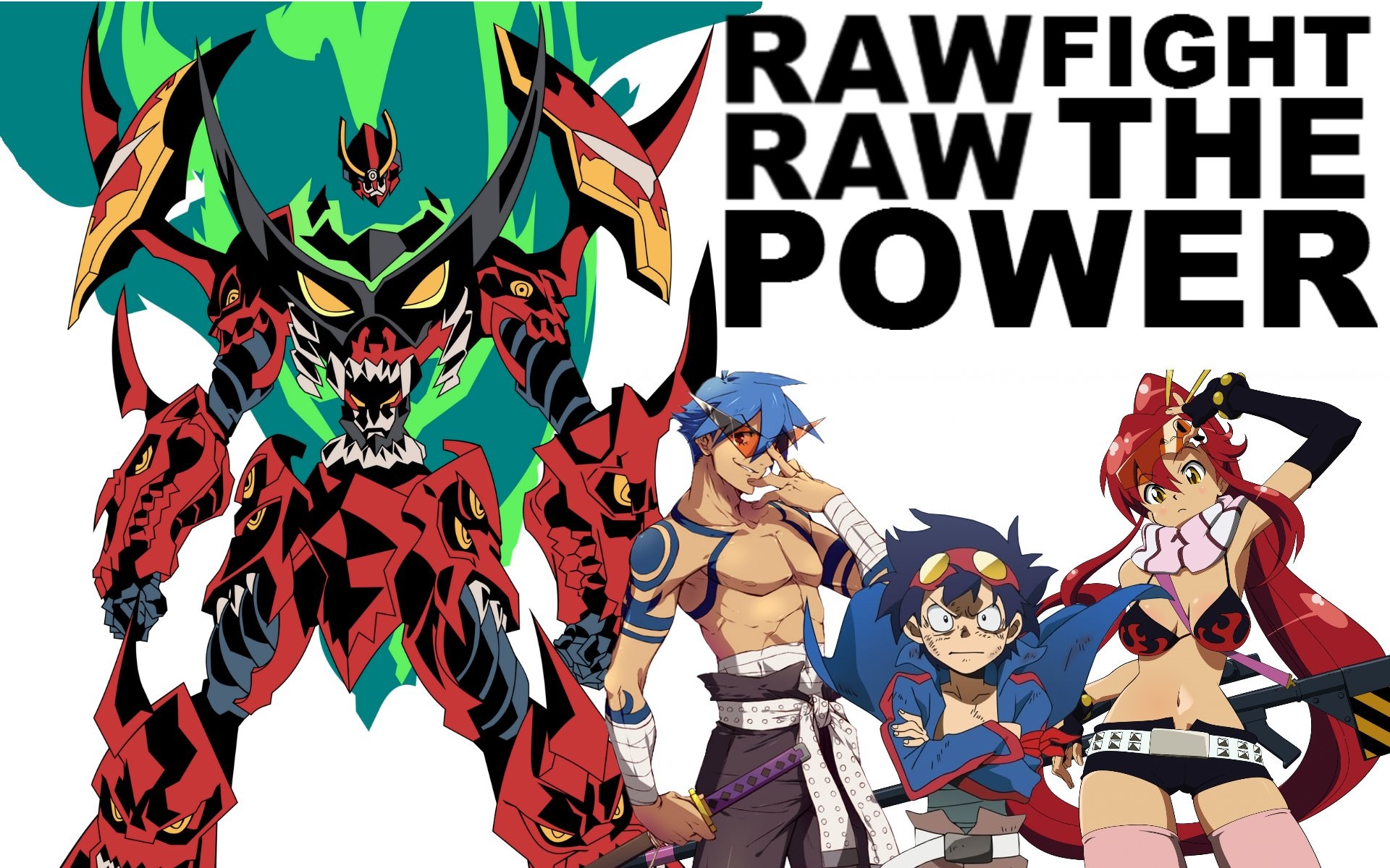 Anime Tengen Toppa Gurren Lagann Fondo de Pantalla