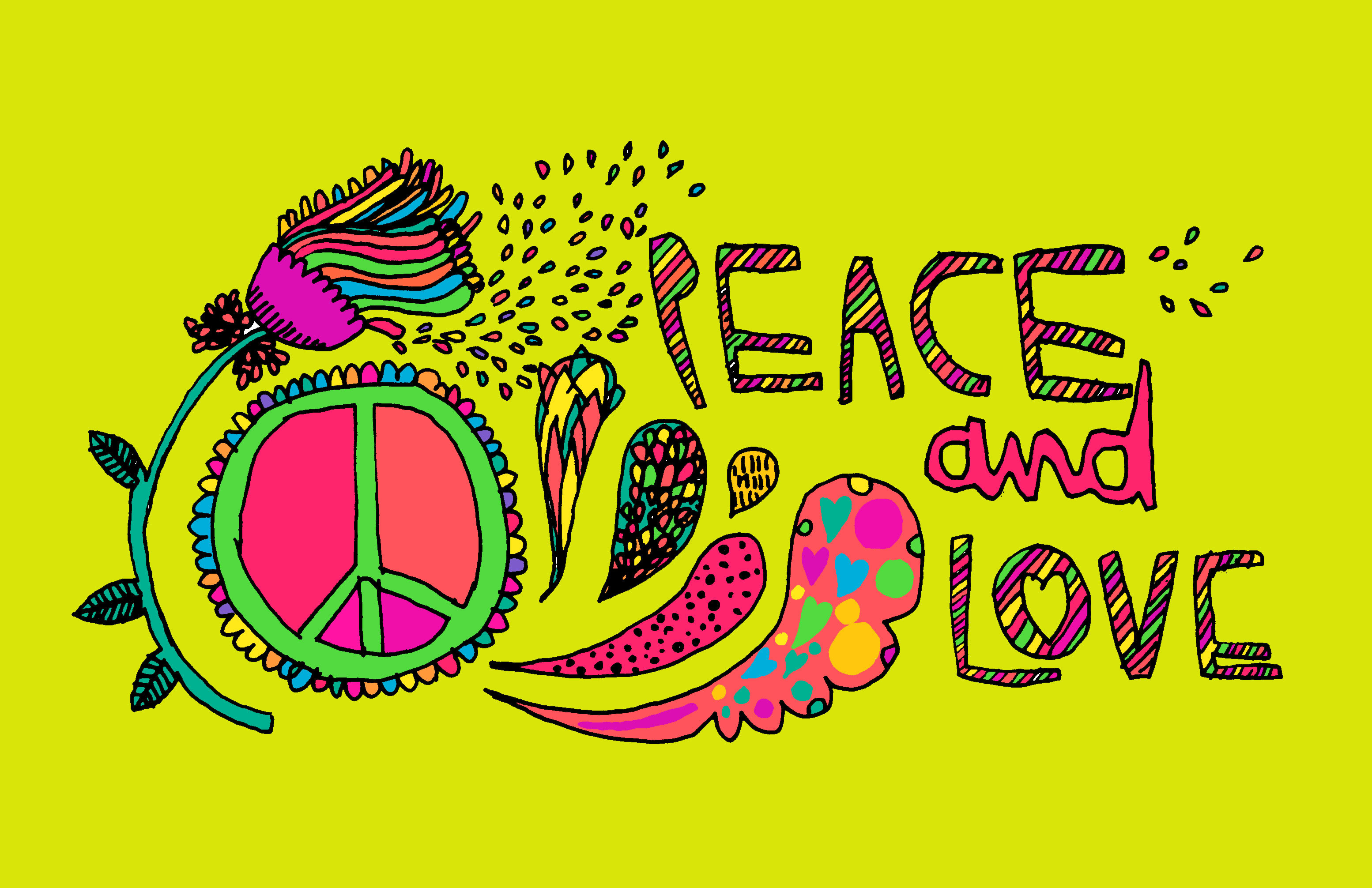 Peace and Love Backgrounds (44+ pictures)