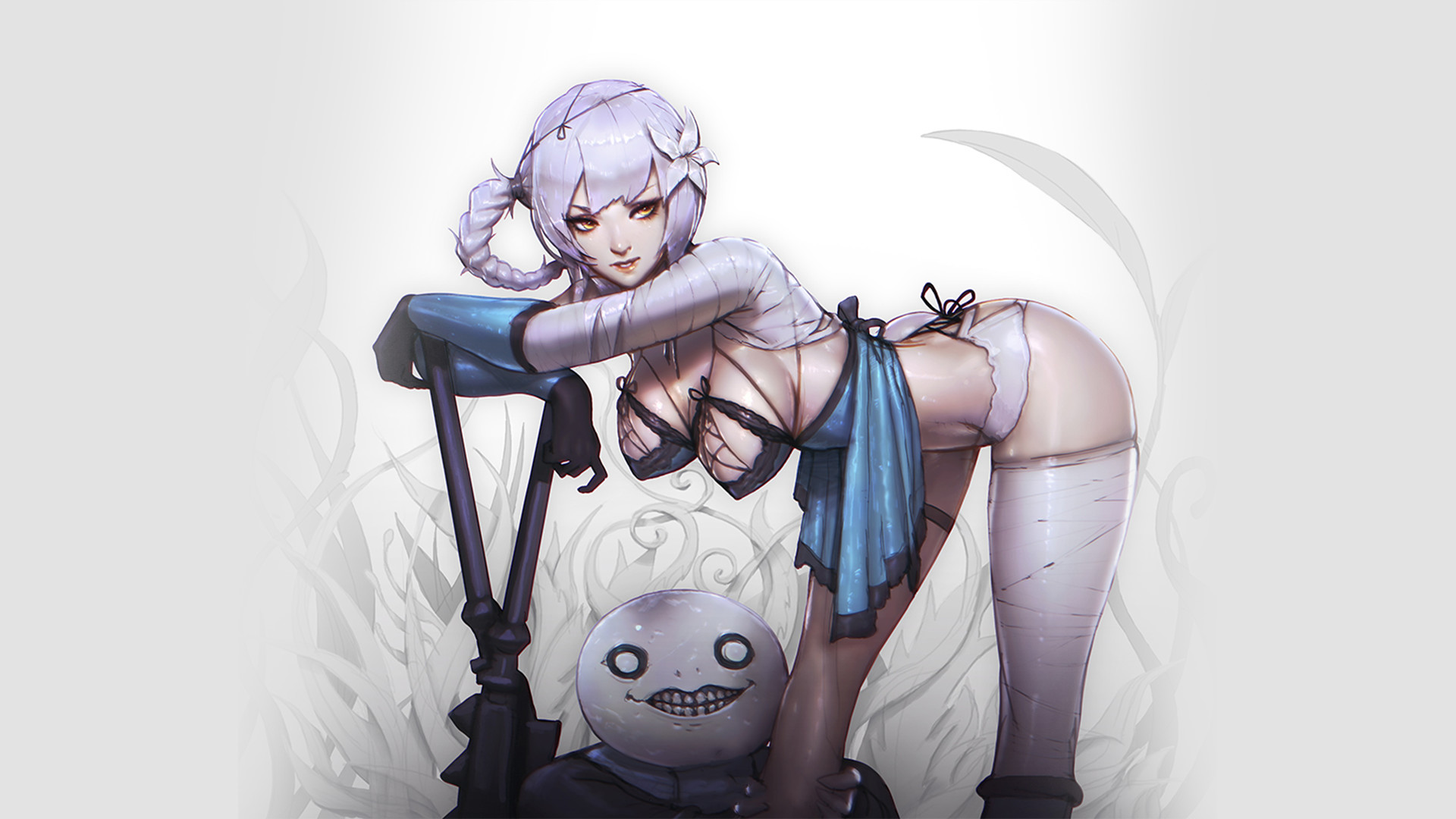 Kaine from Nier Replicant 1920 x 1080 1920x1080.