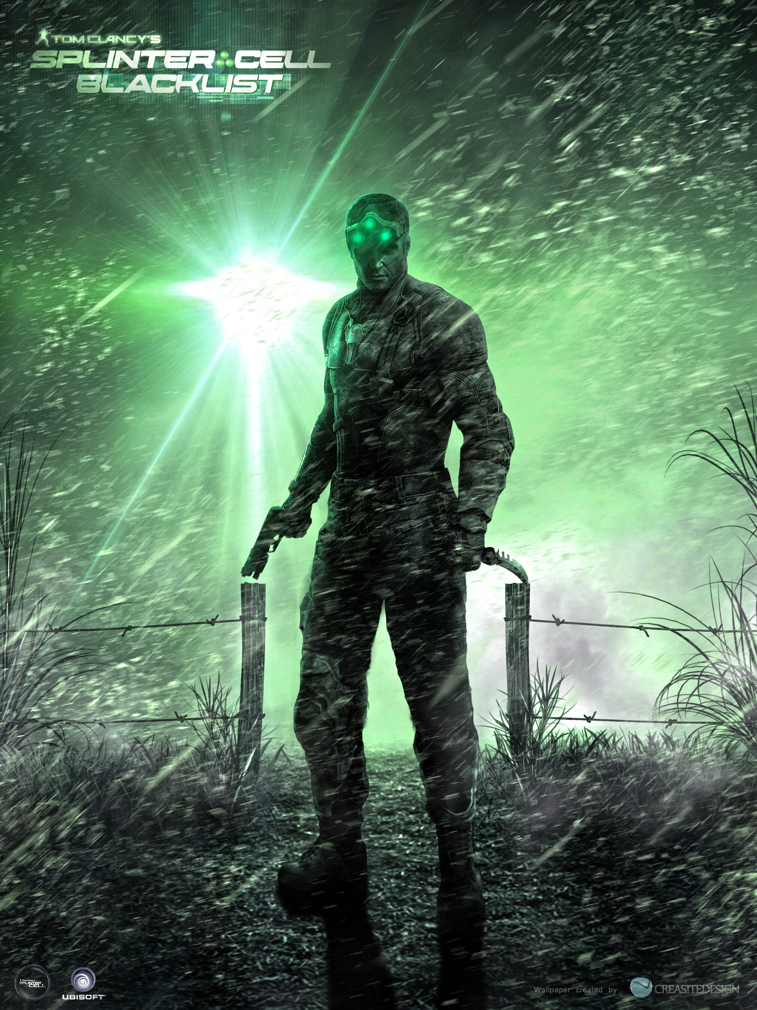 Splinter Cell BlackList Wallpaper Creasitedesign by creasitedesign Splinter  Cell BlackList Wallpaper Creasitedesign by creasitedesign 1500x2000
