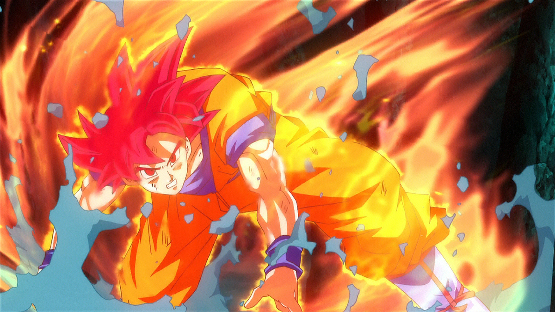 Goku Super Saiyan God Wallpapers (57+ pictures)