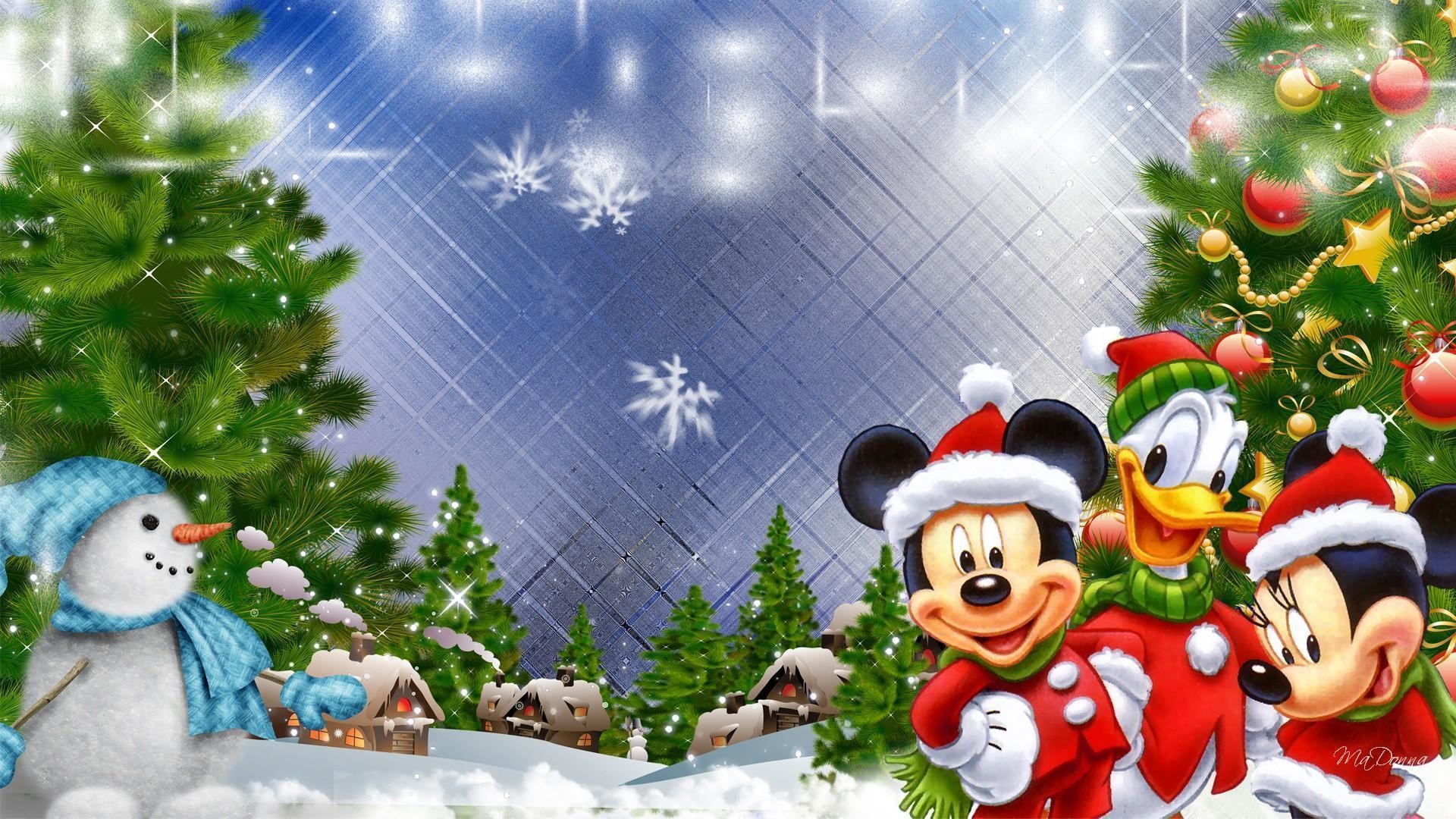 Mickey Mouse Christmas Backgrounds (64+