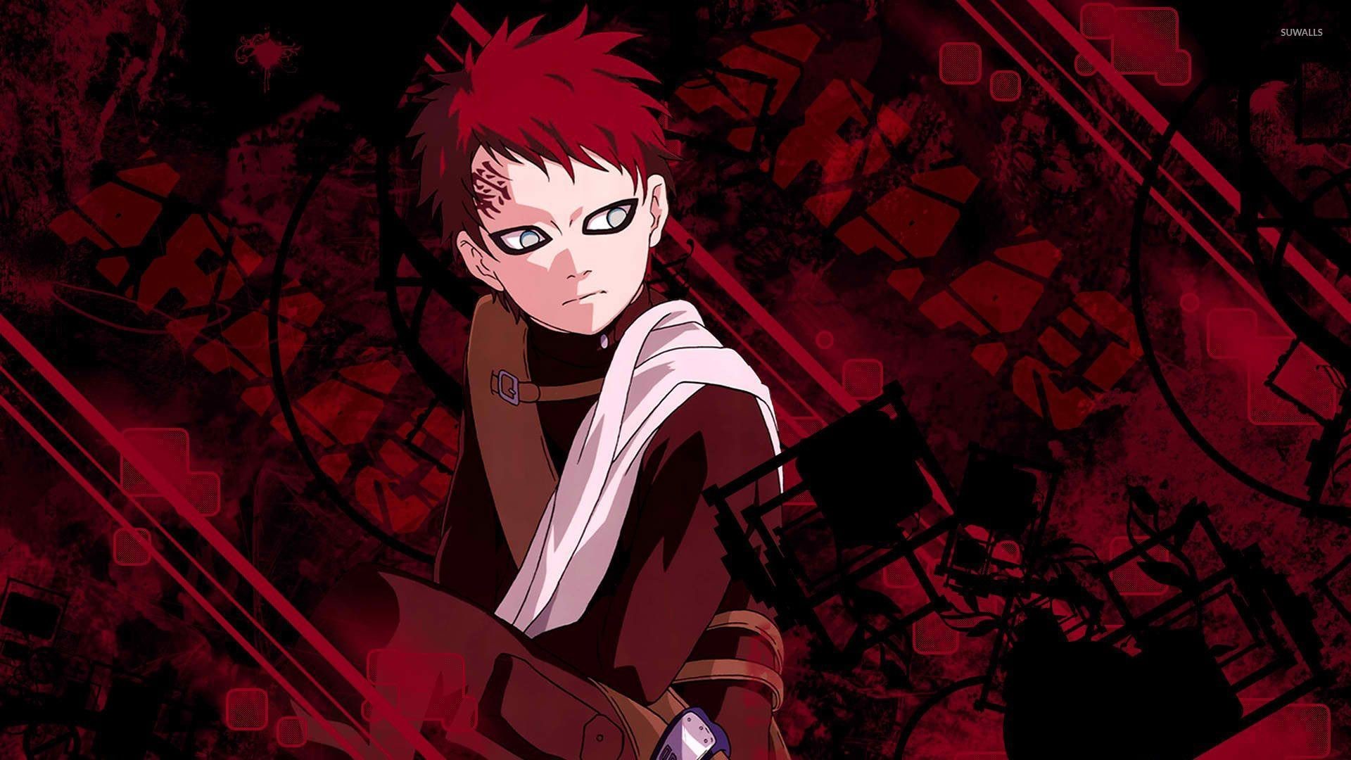 Graphic wallpaper of Gaara HD wallpaper