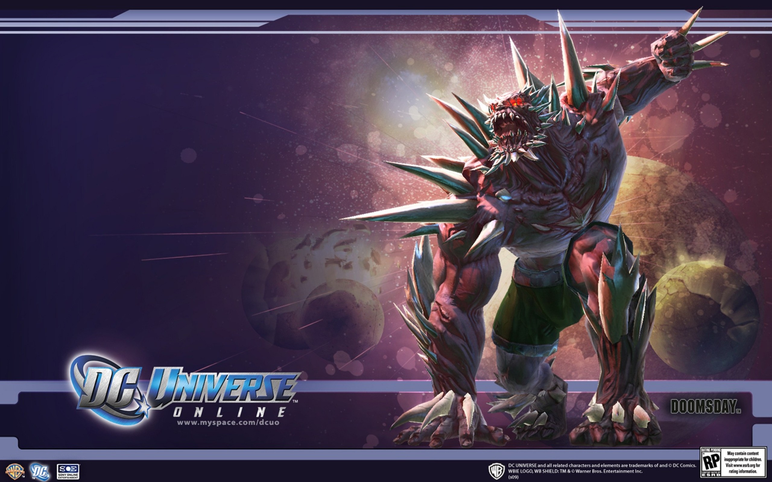 DC Universe Online Characters 2560x1600