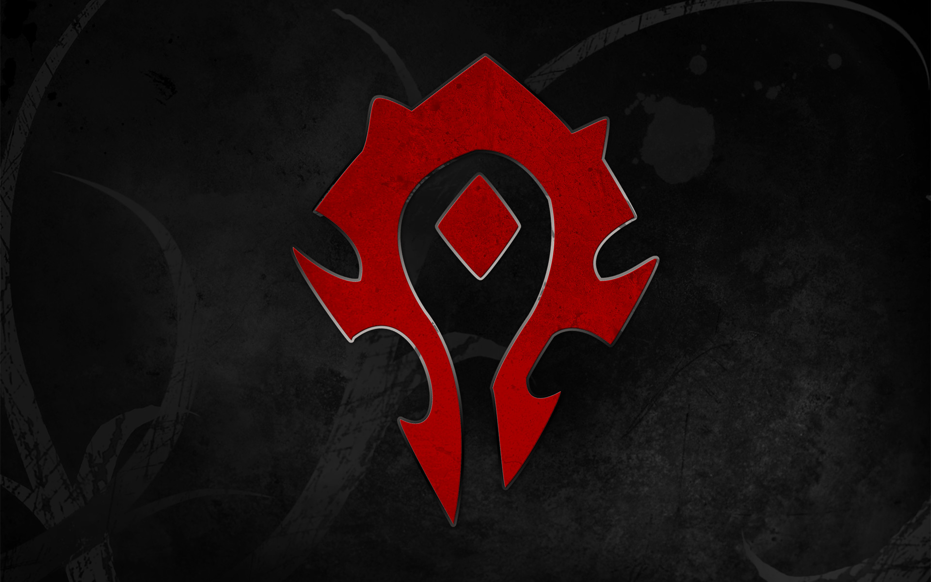 The Horde Logo WoW 4K Wallpaper #4.364