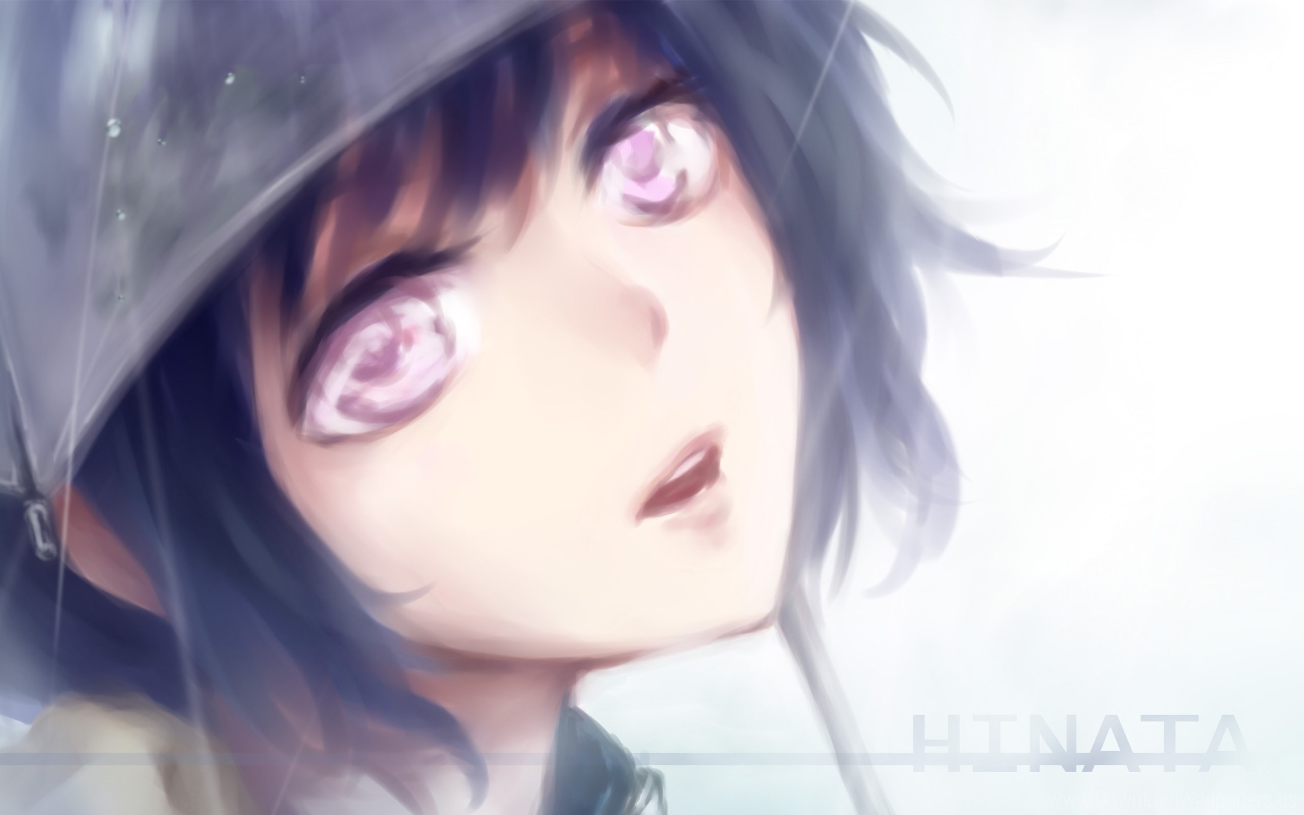 Download Widescreen 16:10 2560x1600 - Hyuuga Hinata, Mochaaoi, Naruto  Wallpaper 2560x1600