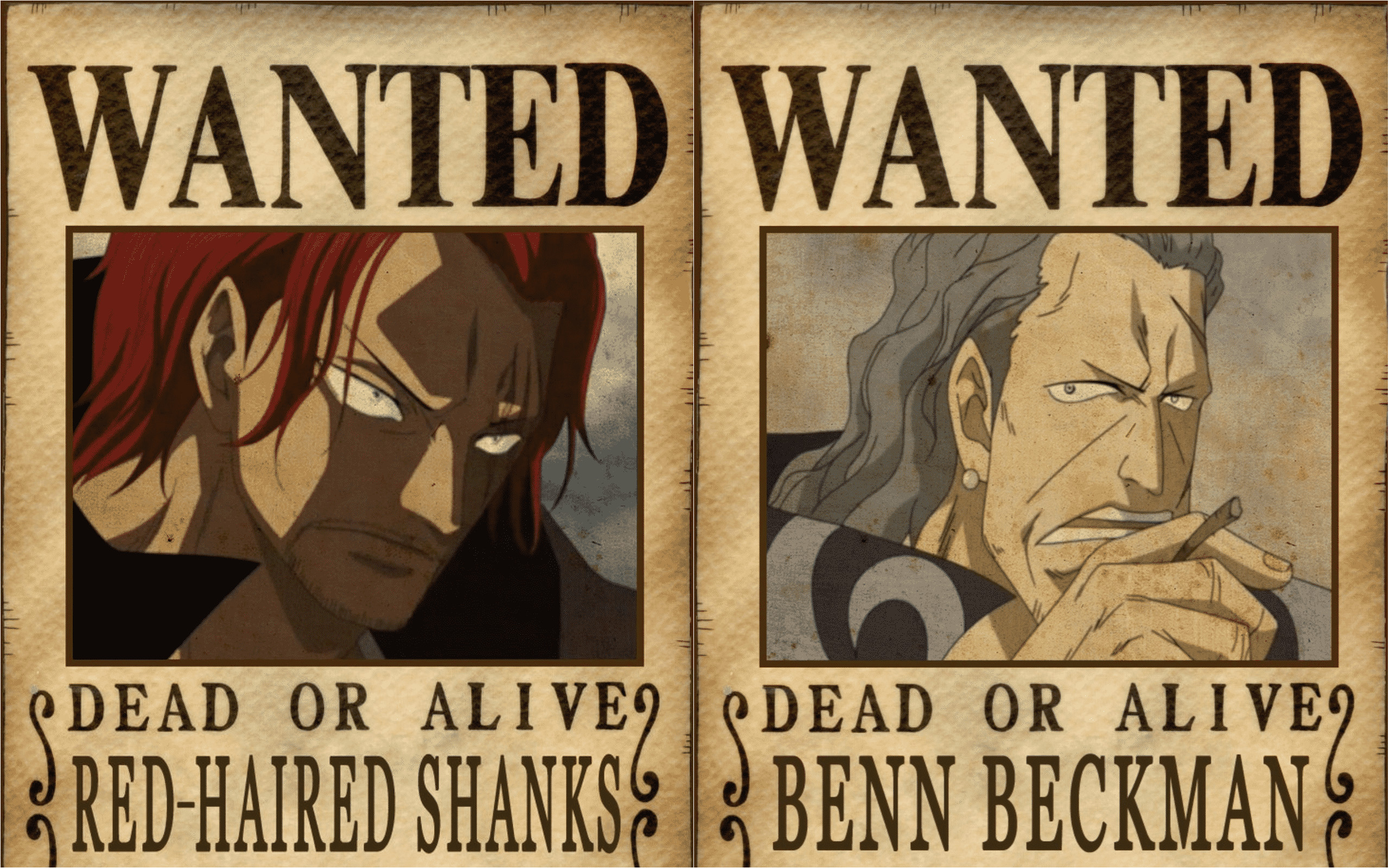 one piece wanted font