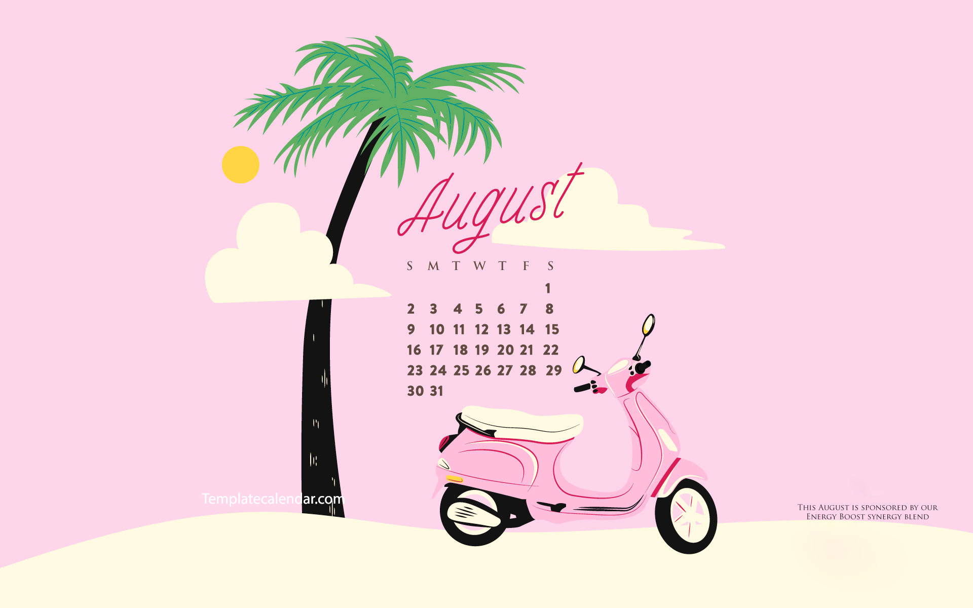 Cute 2018 Calendar | free calendar 2018 1920x1200