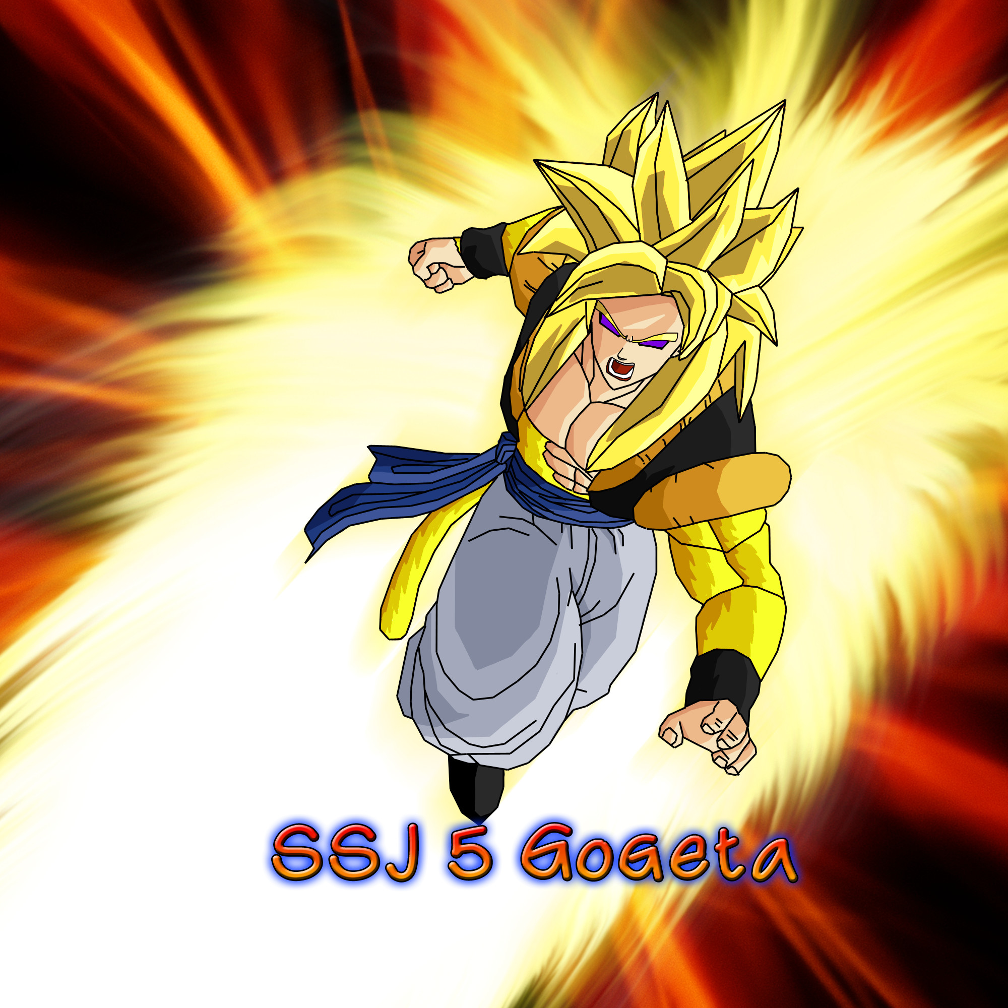 Gogeta SSJ5 - Gogeta SSJ5 added a new photo.