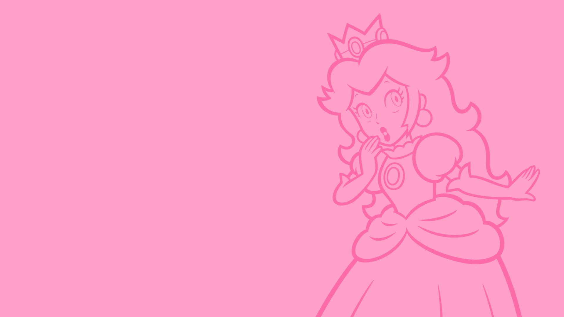 Princess Peach Aesthetic Wallpaper