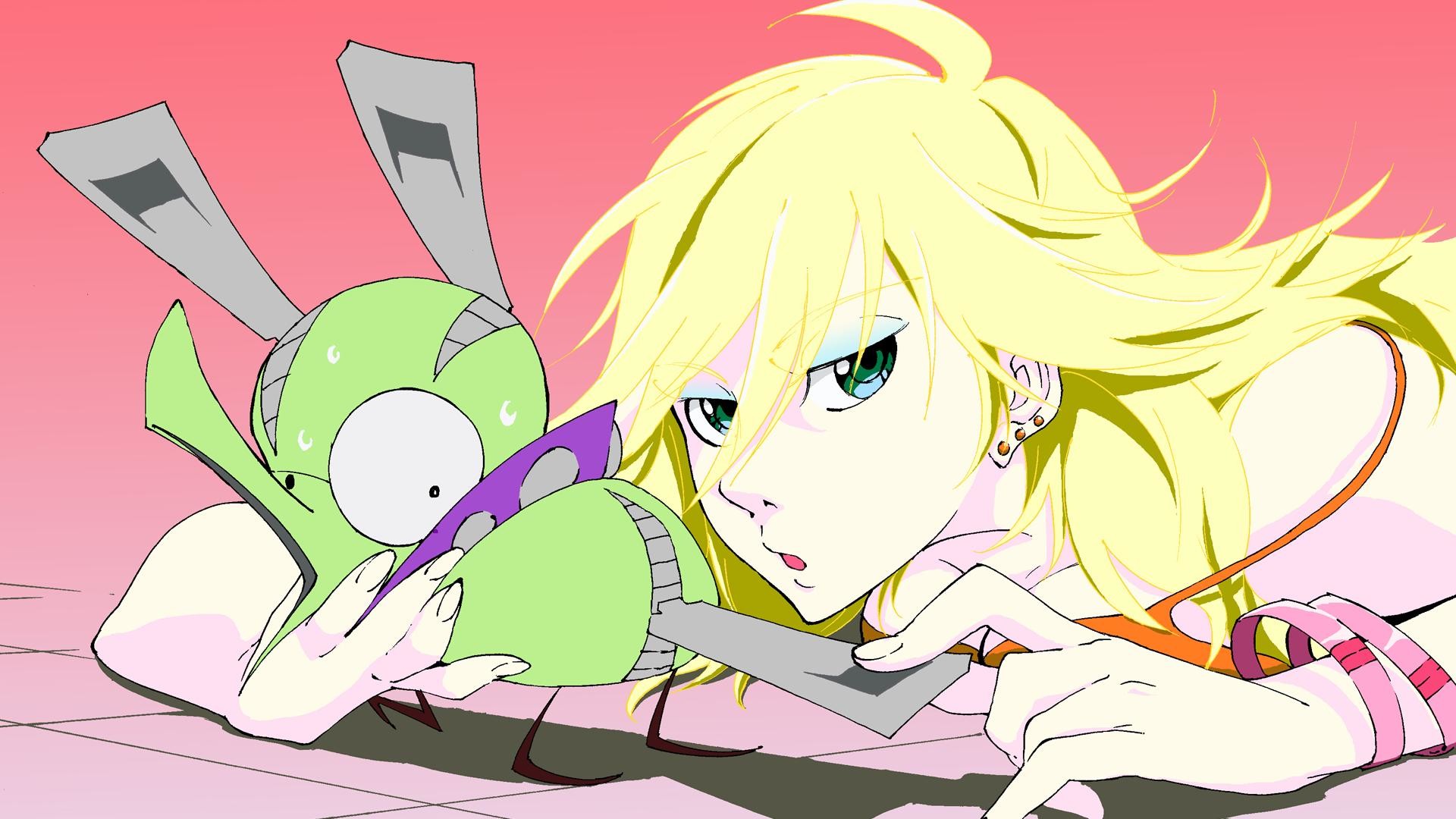 Chuck panty & stocking with garterbelt