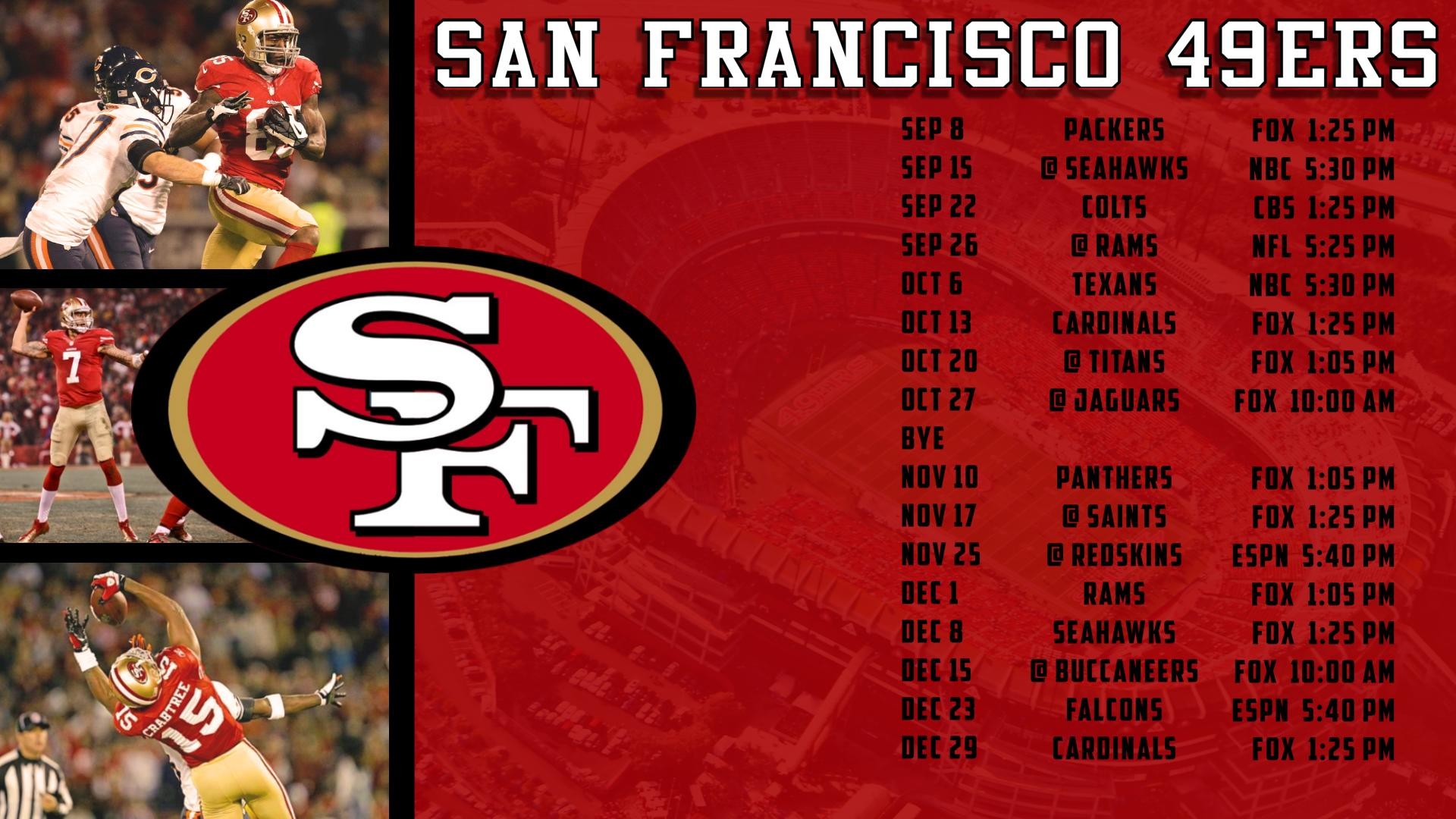 San francisco 49ers 1080P, 2K, 4K, 5K HD wallpapers free download