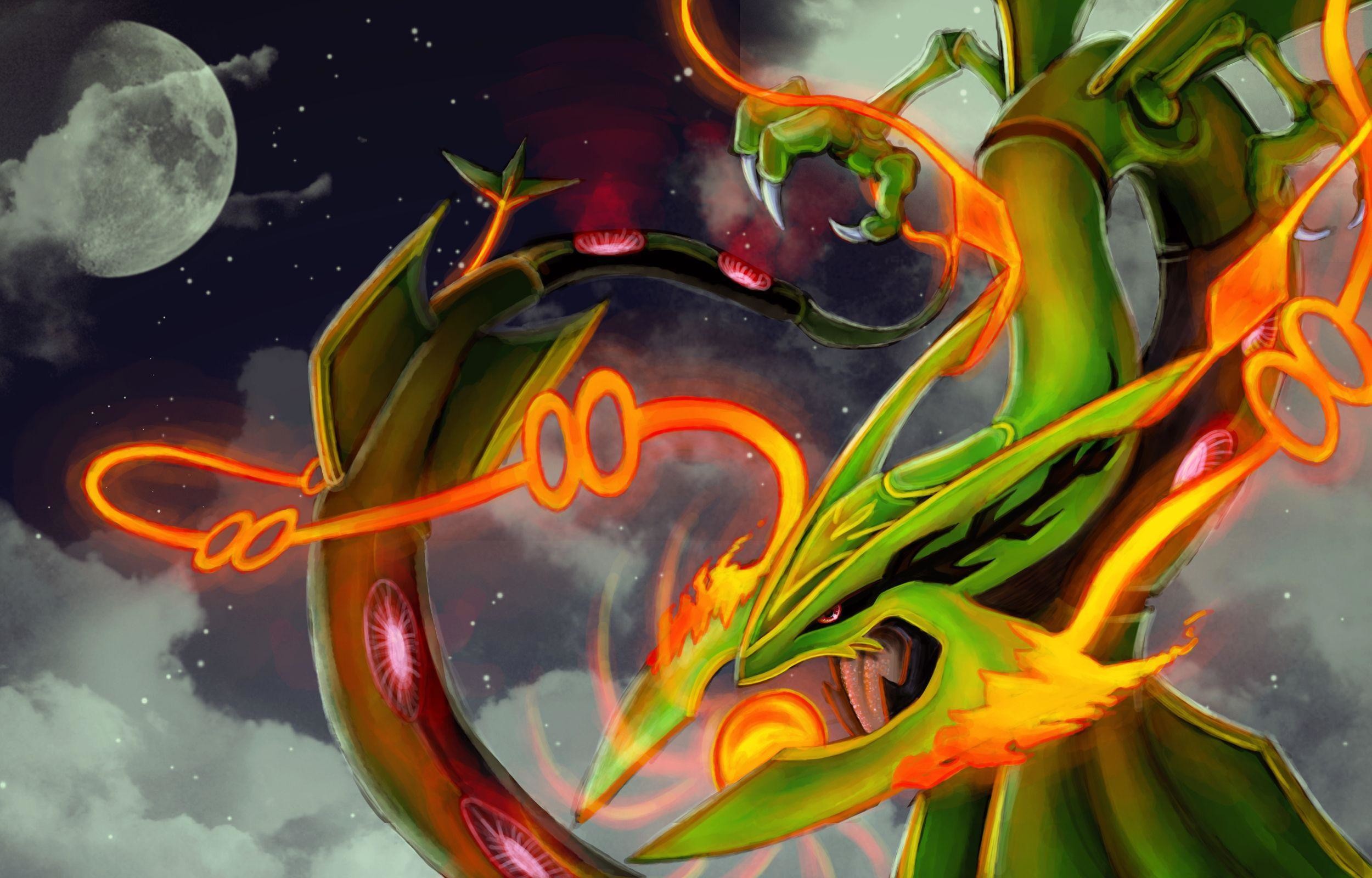 Shiny Mega Rayquaza Wallpaper (76+ images)