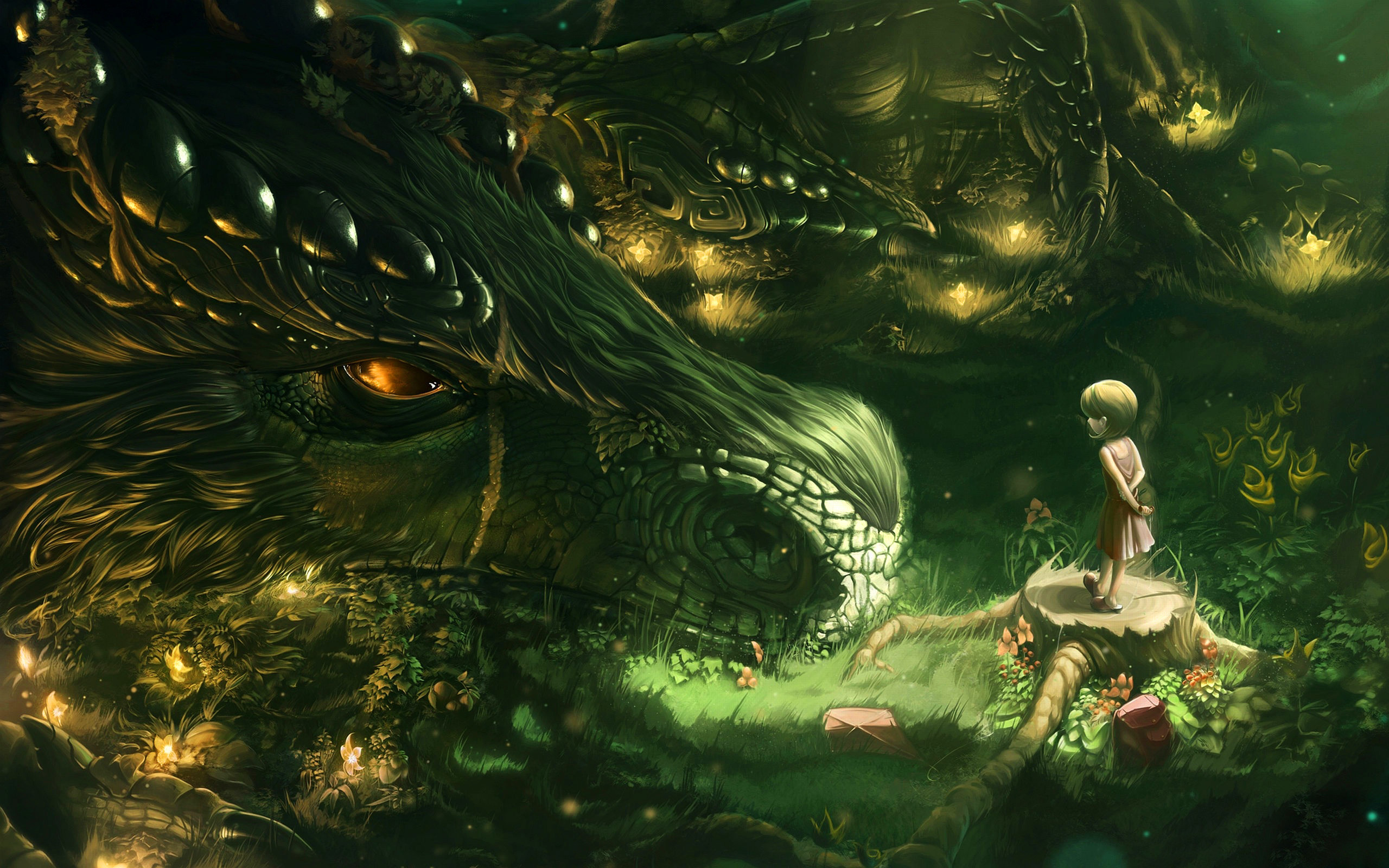 Fantasy Dragon HD Wallpaper Download - Wallpaperforu