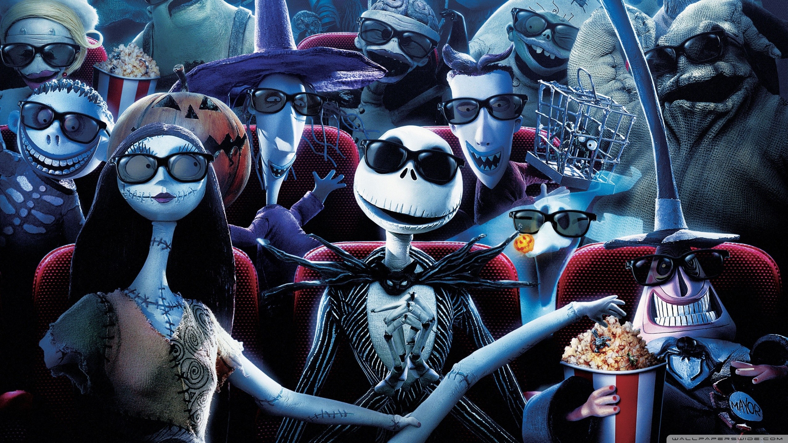 Nightmare Before Christmas Wallpapers HD  Wallpaper Cave