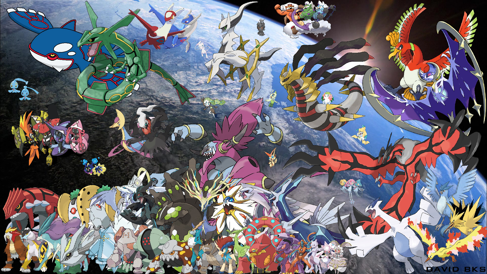 All Legendary Pokemon Wallpaper