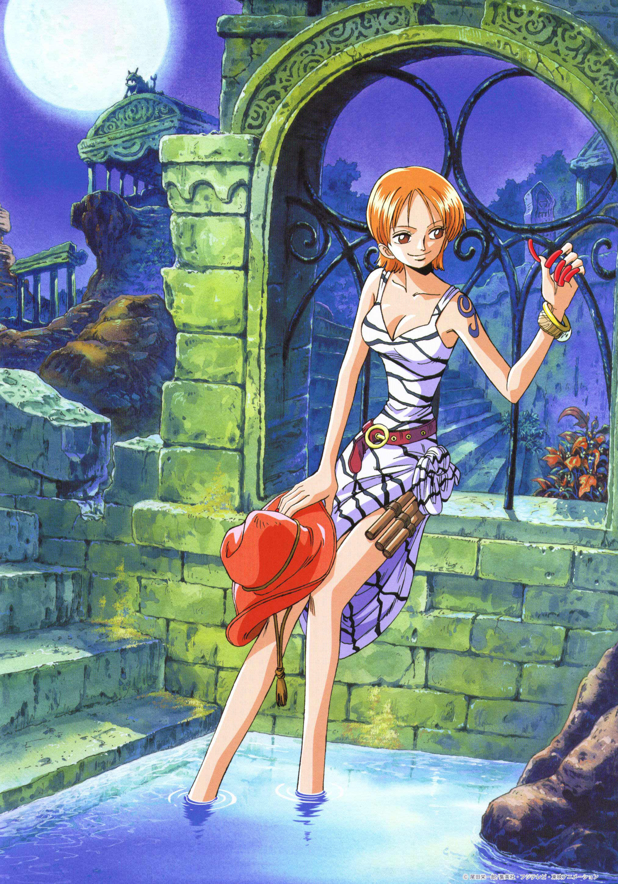 Nami, one piece, HD phone wallpaper