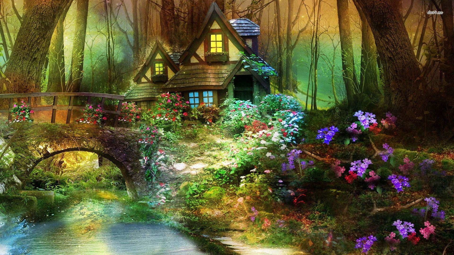Premium Photo  The magic forest wallpapers and images