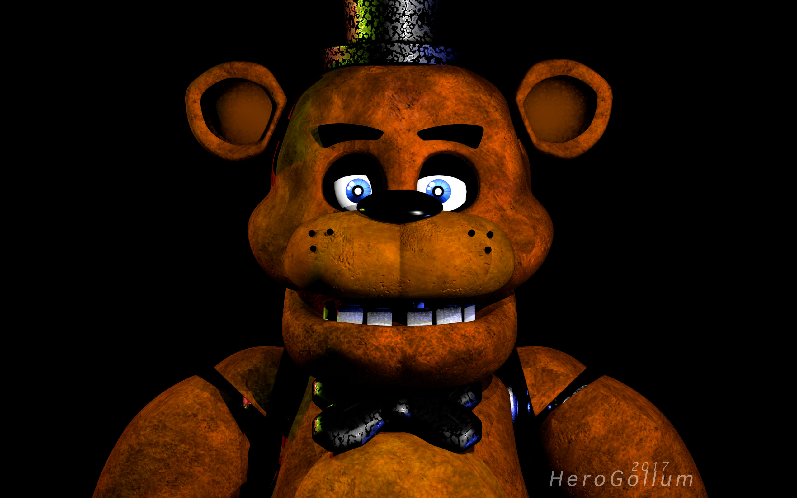 Toy Freddy by HeroGollum  Cinema 4d download, Bonnie, Fnaf