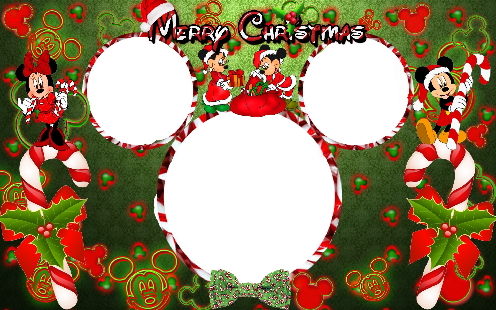 Christmas Disney Frames Photos. 1920x1200