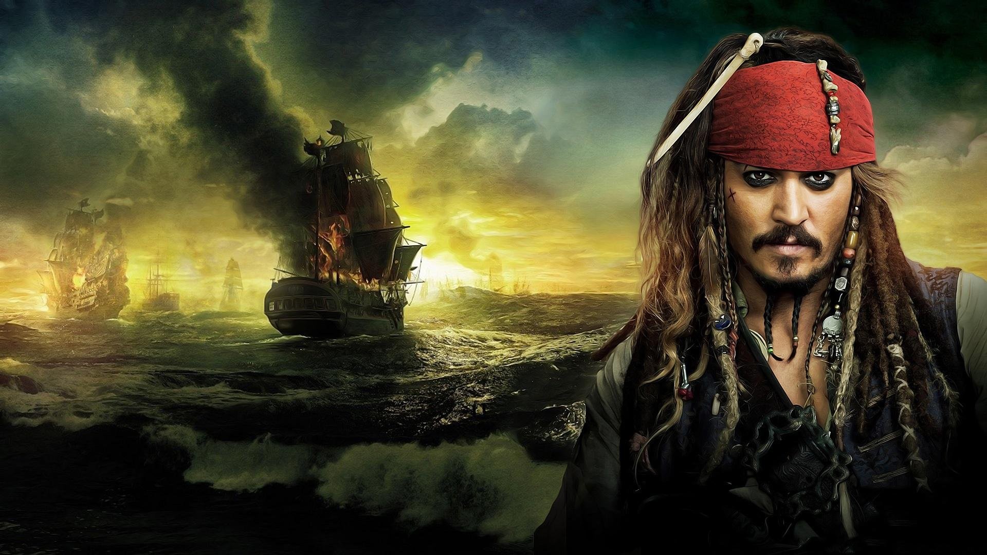 SIGNOOGLE Captain Jack Sparrow Johnny Depp Pirates of The Caribbean Movie  Actor Quotes Wallpaper for Home Multicolor 12 x 16 Inch  Amazonin  Home  Kitchen