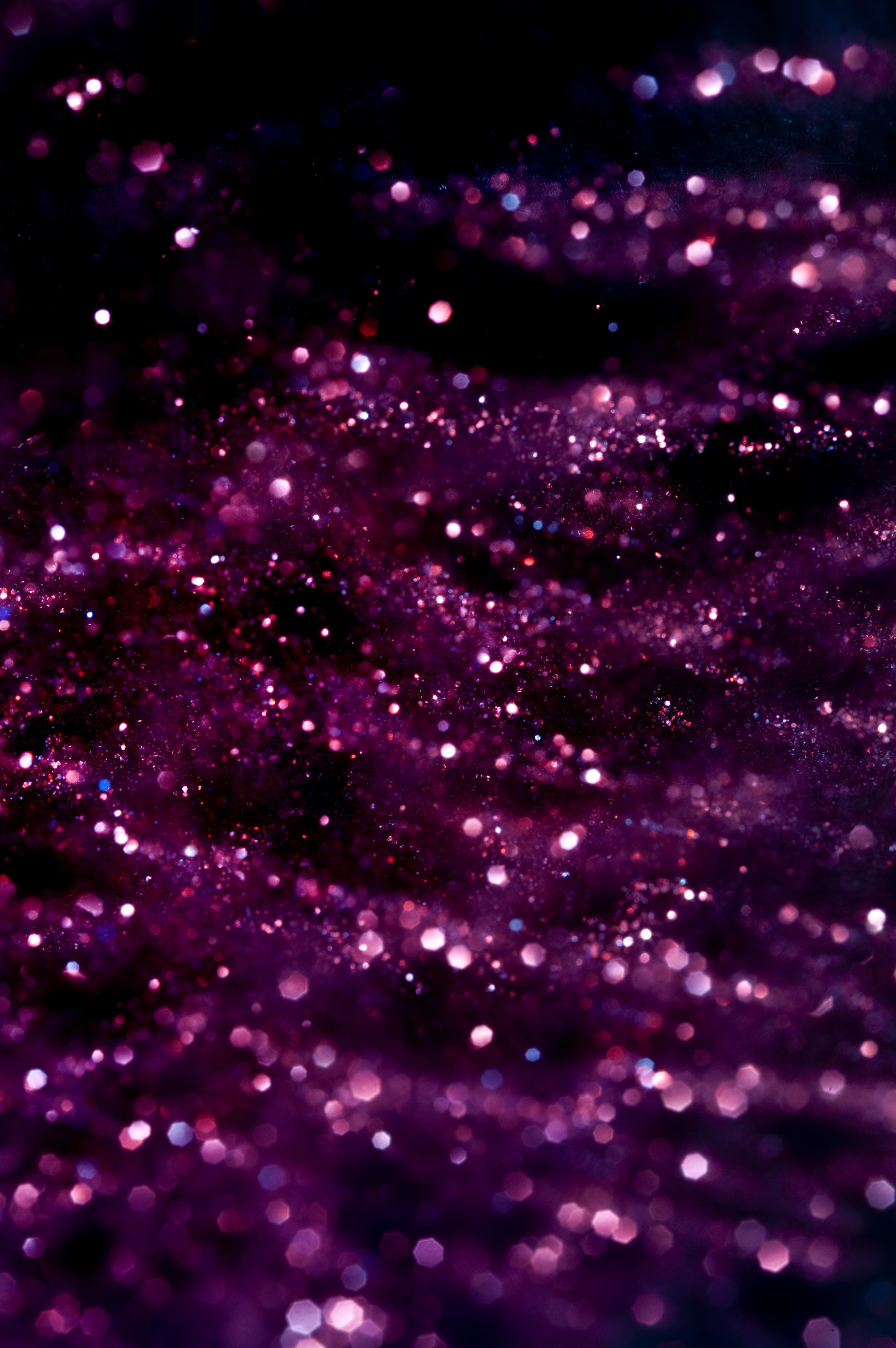 There would be a huge field covered with this dark purple glitter, and I  would just run through it, kicking up glitter as I go. 1996x3000