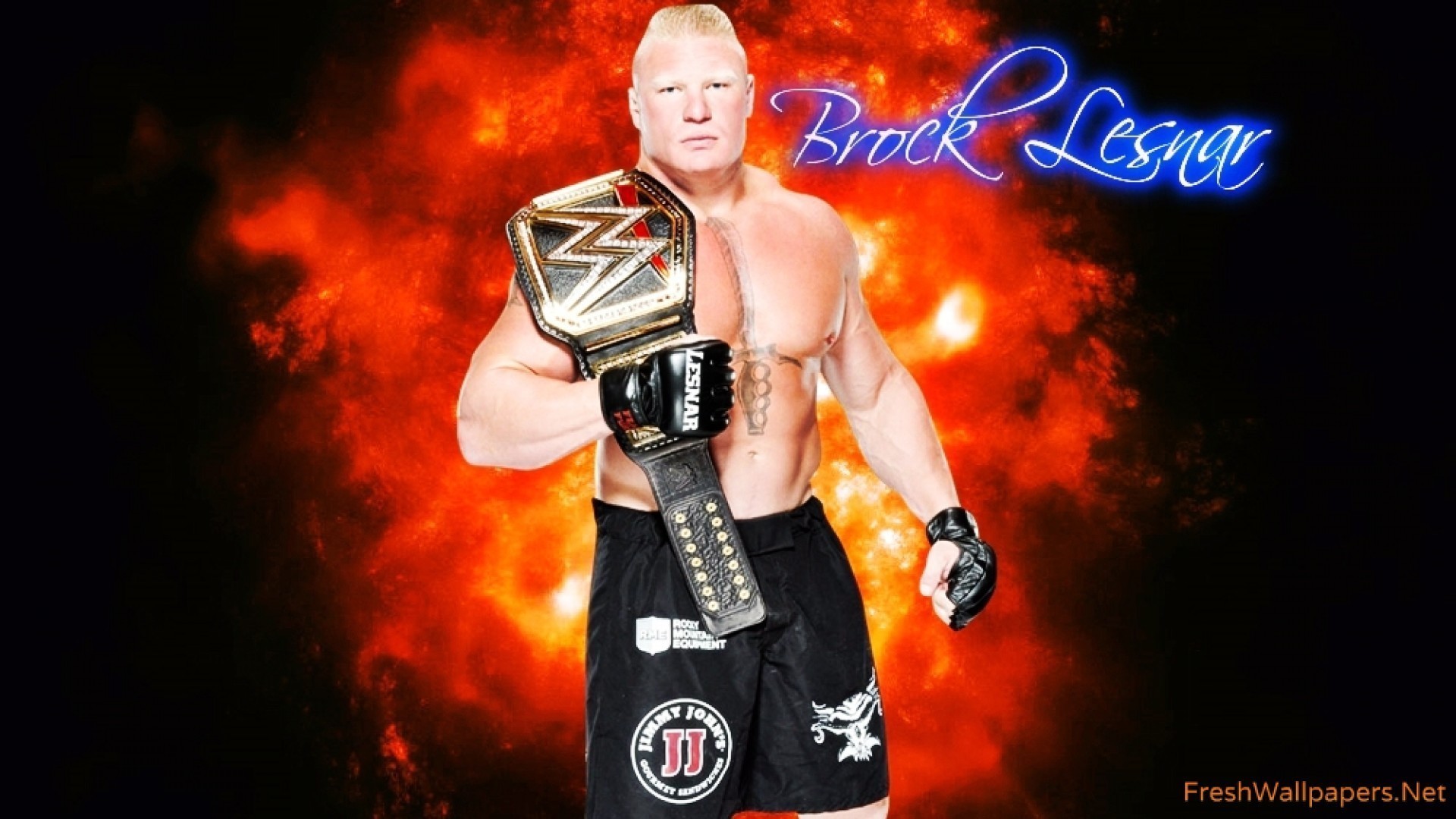 2022 Day 1 WWE Champion Brock Lesnar wallpaper  Kupy Wrestling Wallpapers