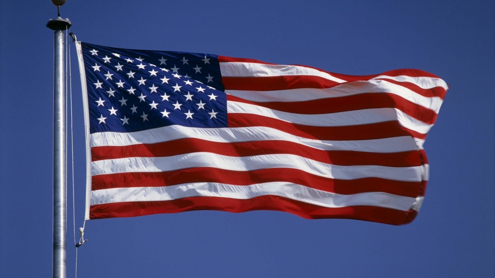 Usa Flag Wallpaper 1920X1080 : American Flag And Bald Eagle Symbol Of ...