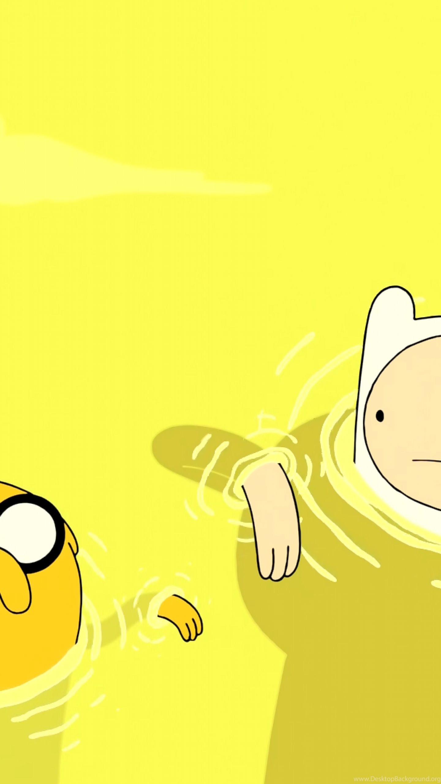 Aesthetic Lock Screen Jake Adventure Time Wallpaper