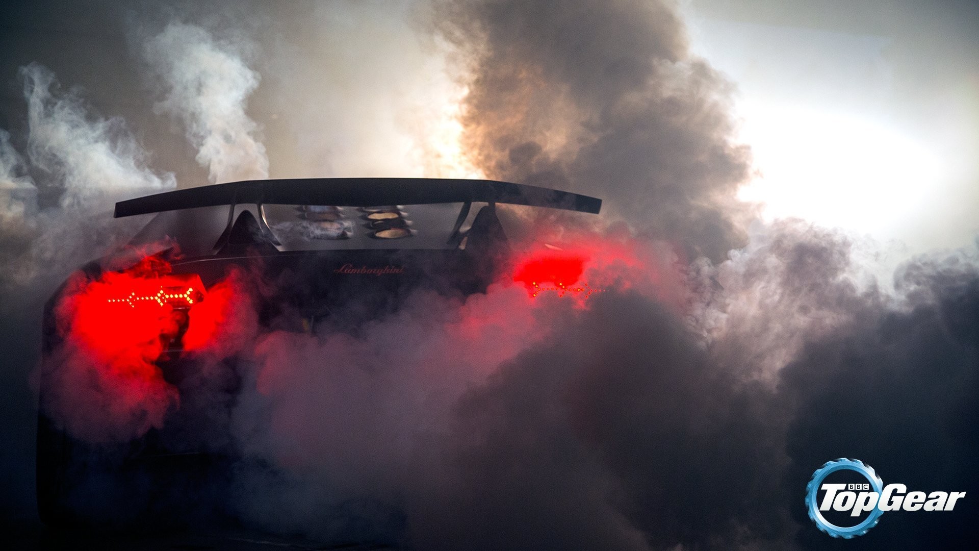 lamborghini sesto elemento top gear smoke 1920x1080