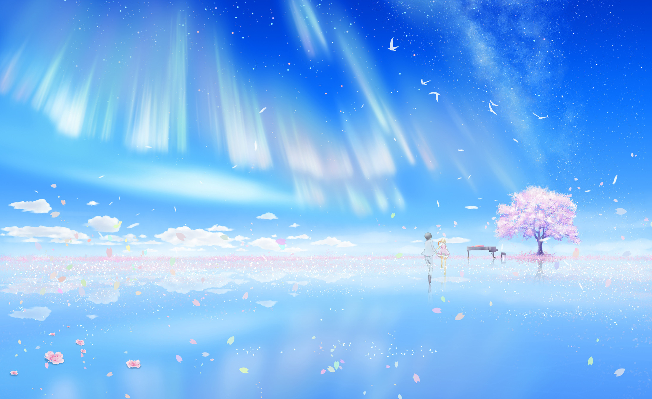 HD wallpaper: Shigatsu wa Kimi no Uso