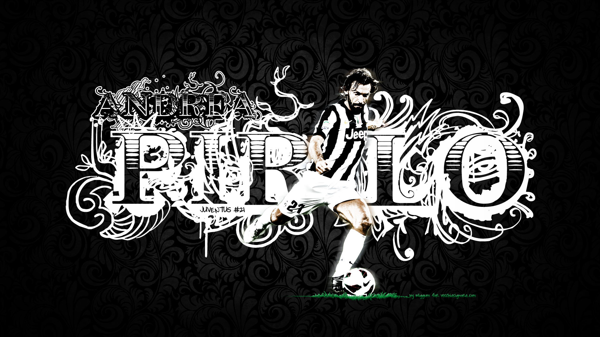 Andrea Pirlo Leader Juventus Wallpaper 1920x1080