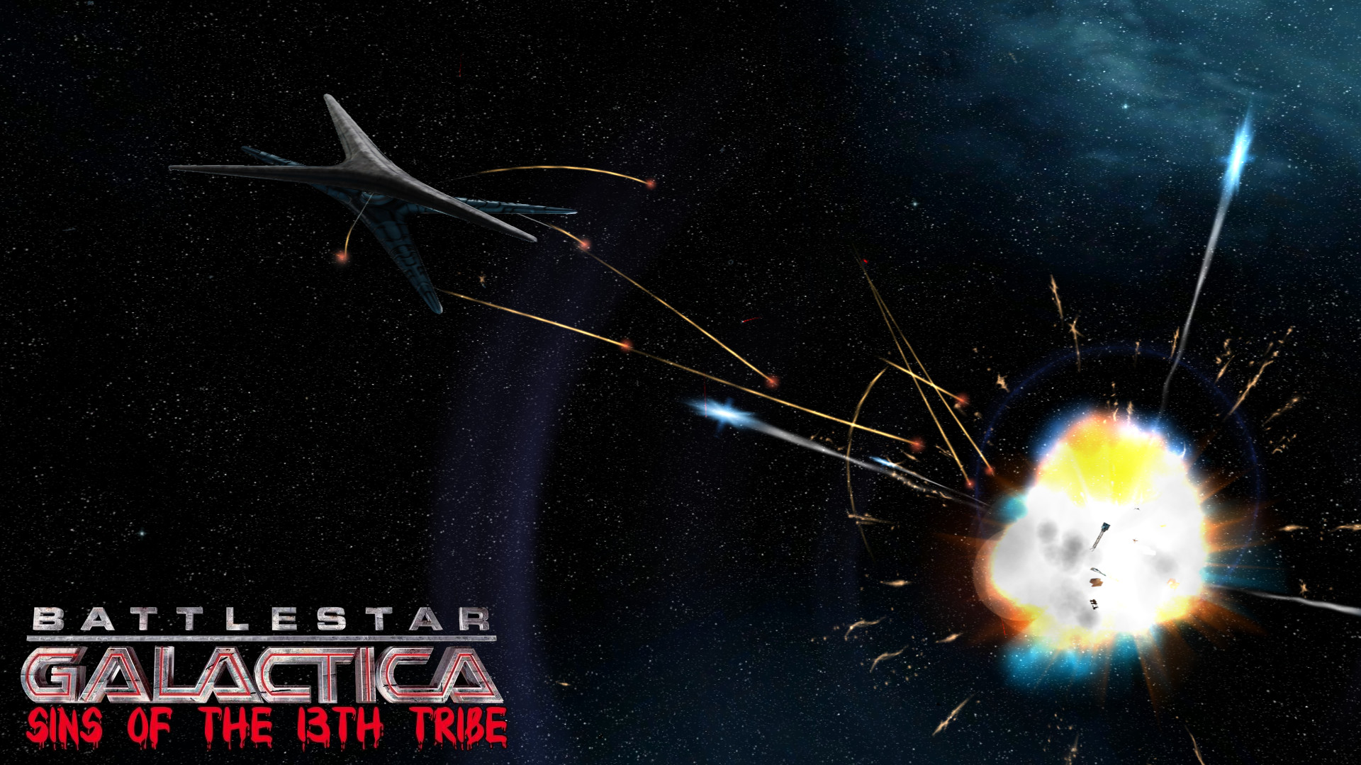 Battlestar Galactica Cylon Basestar 1920x1080
