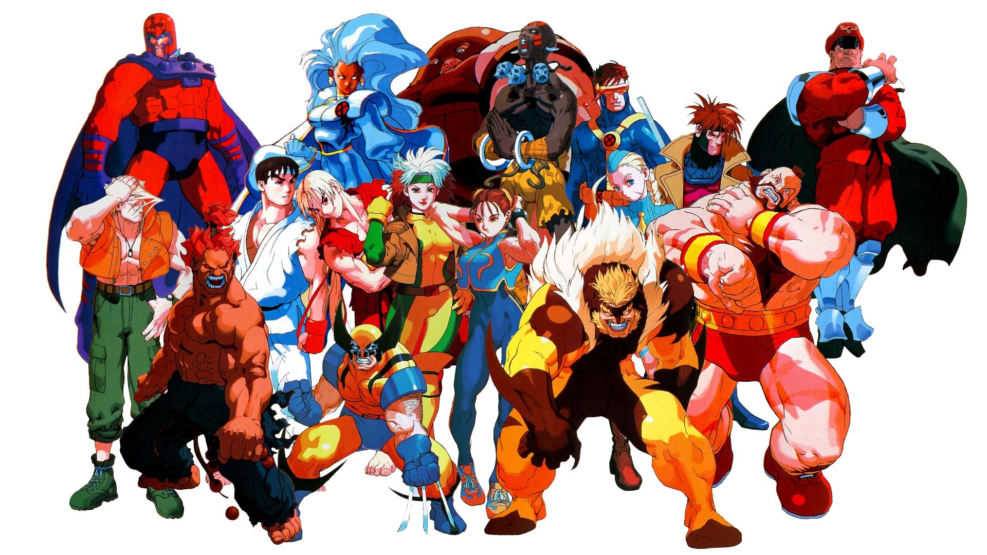 Video Game - Marvel Super Heroes vs. Street Fighter Wallpaper 1920x1080