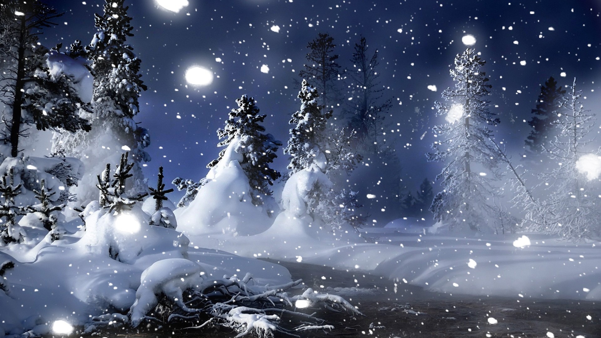 Winter Themed Backgrounds (46+ pictures)