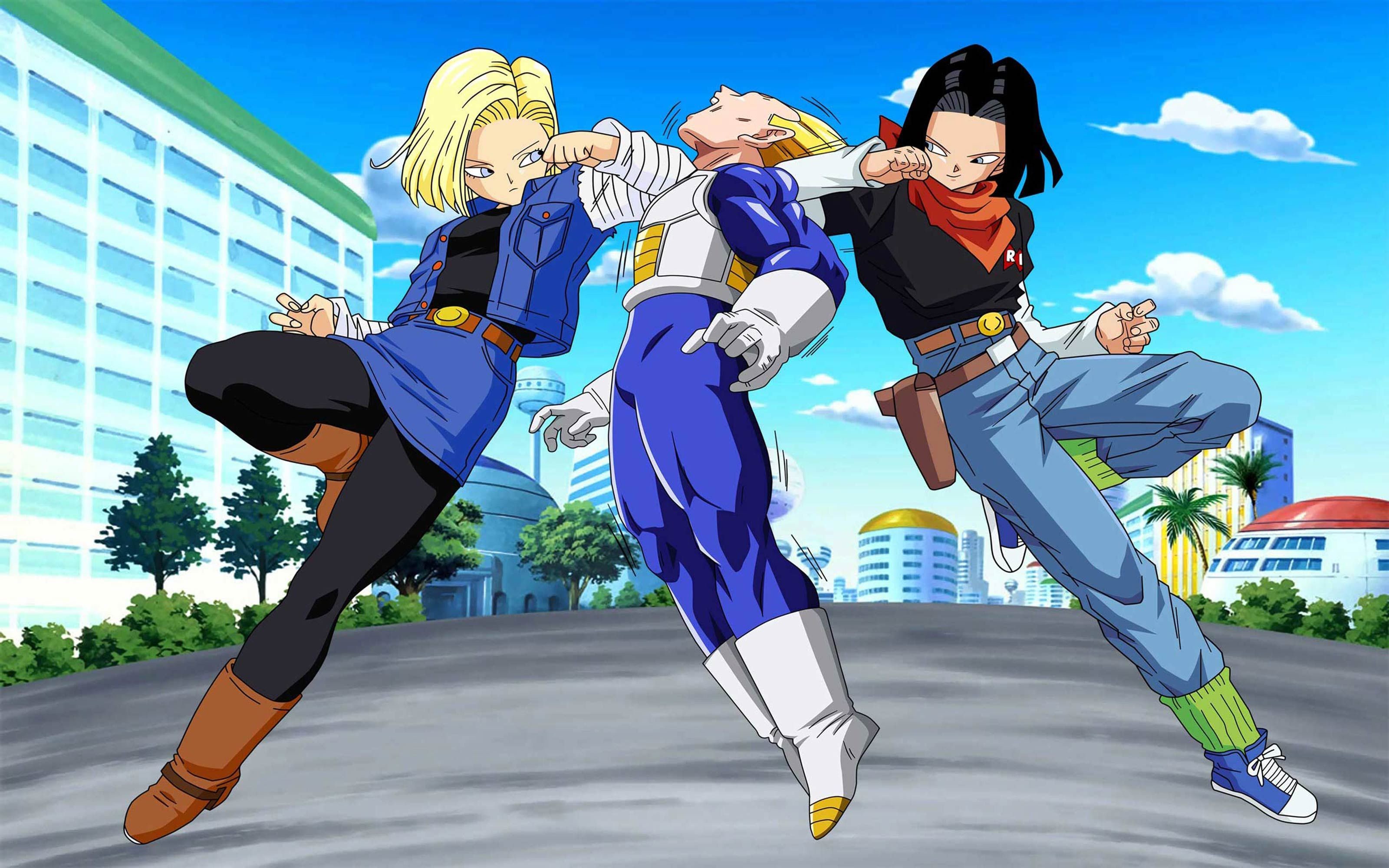 android 18 dbz naked henti