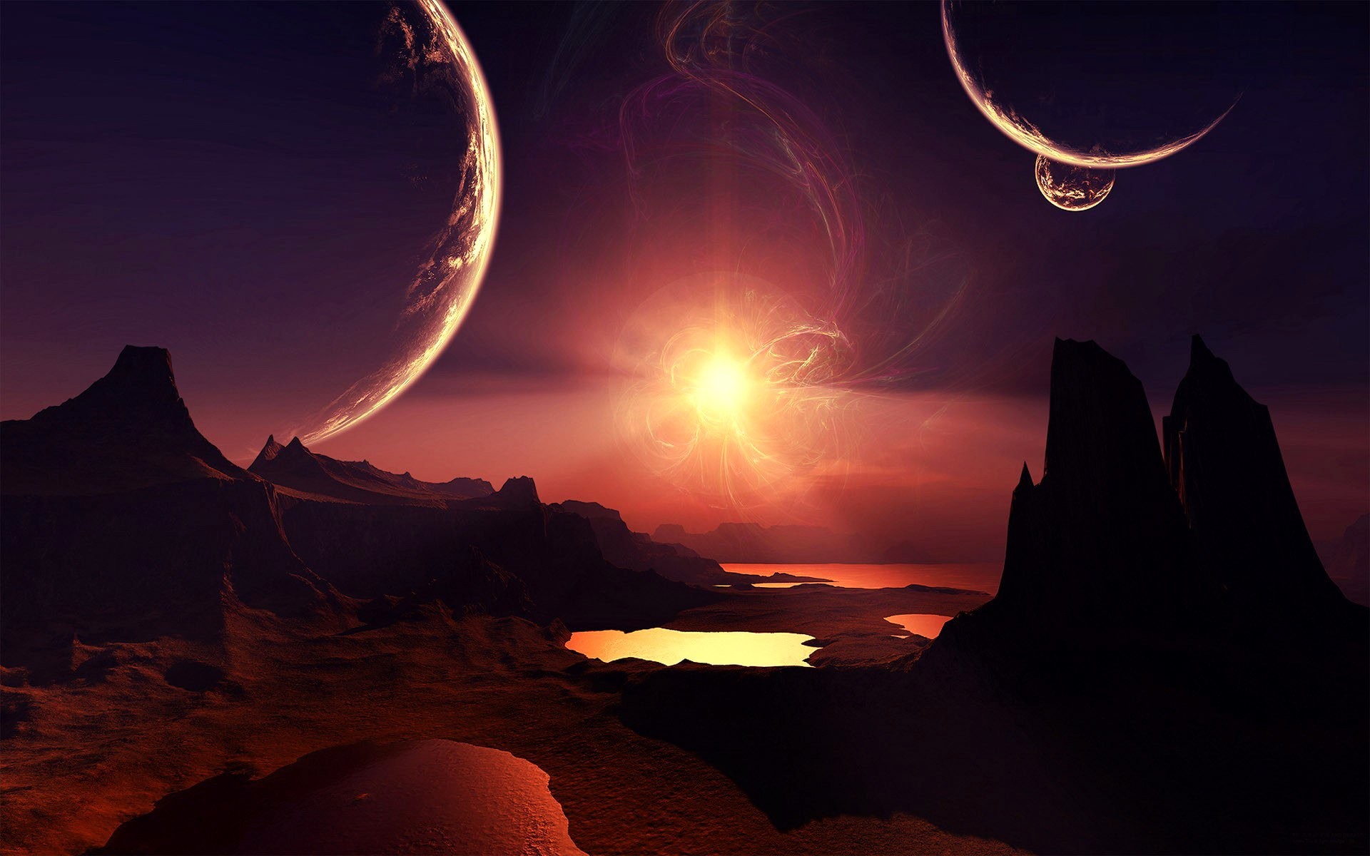 HD Wallpaper | Background ID:106830. 1920x1200 Sci Fi Landscape 1920x1200