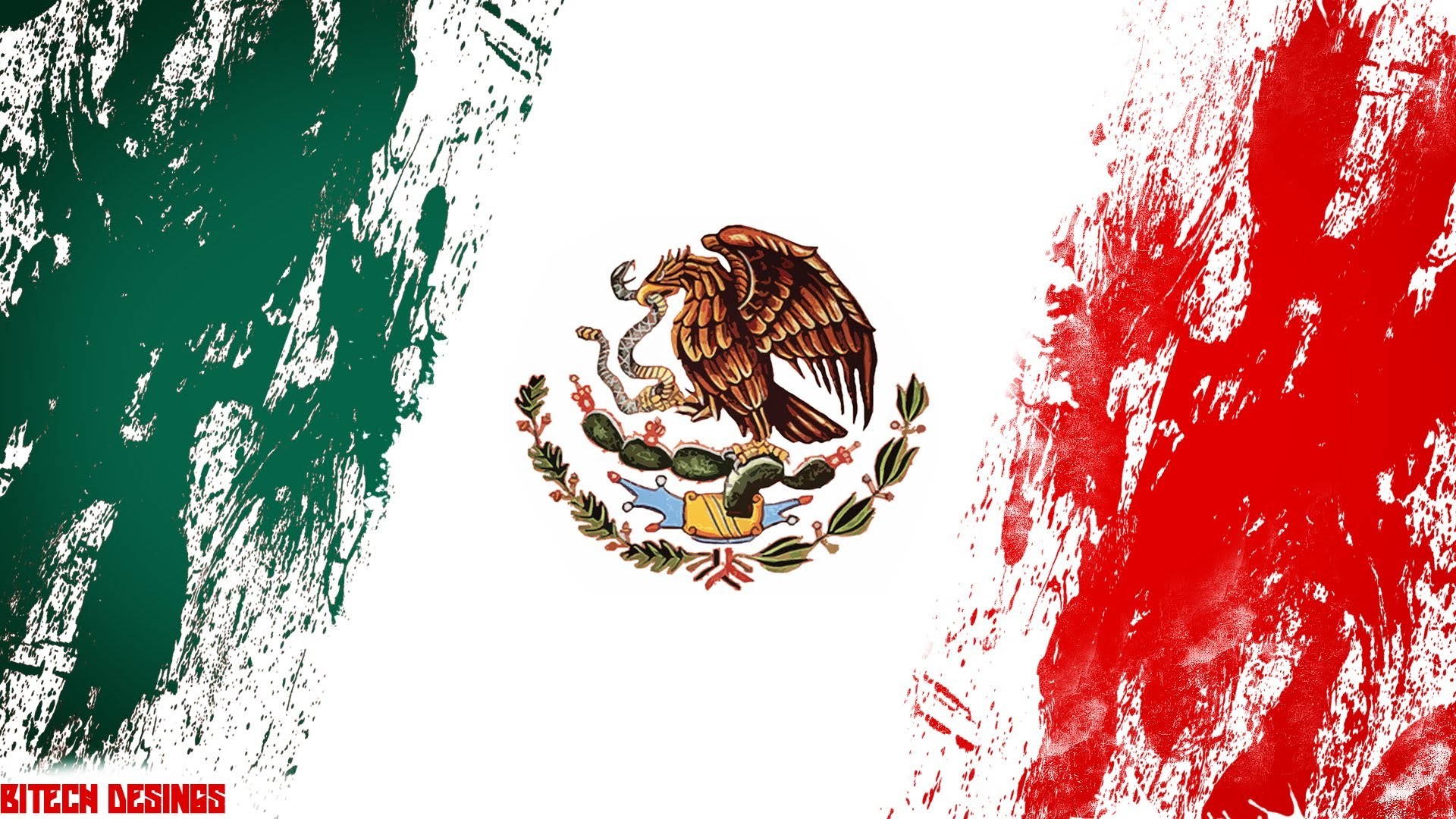 Mexican Flag Wallpaper by S4G1TT4R1US805 on DeviantArt