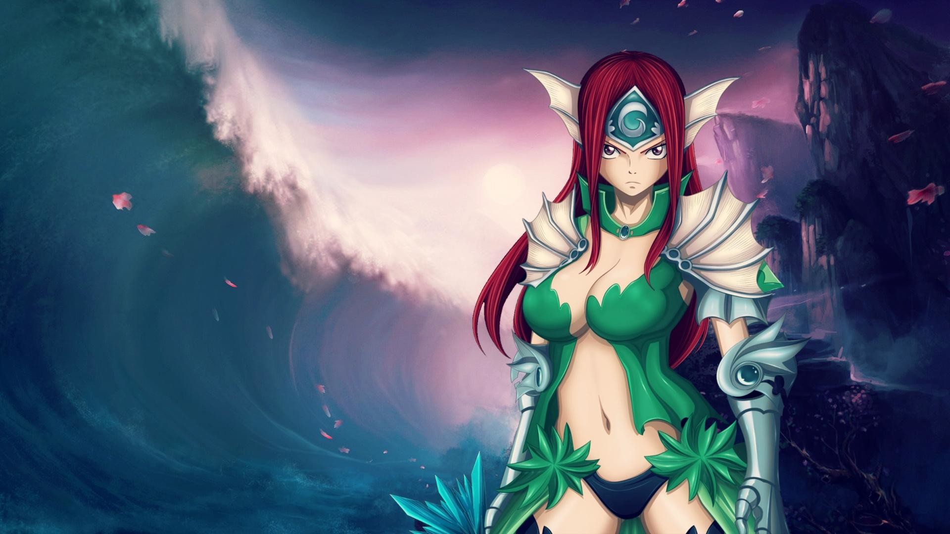 500x274 Fairy Tail immagini ERZA SCARLET wallpaper and background foto . 