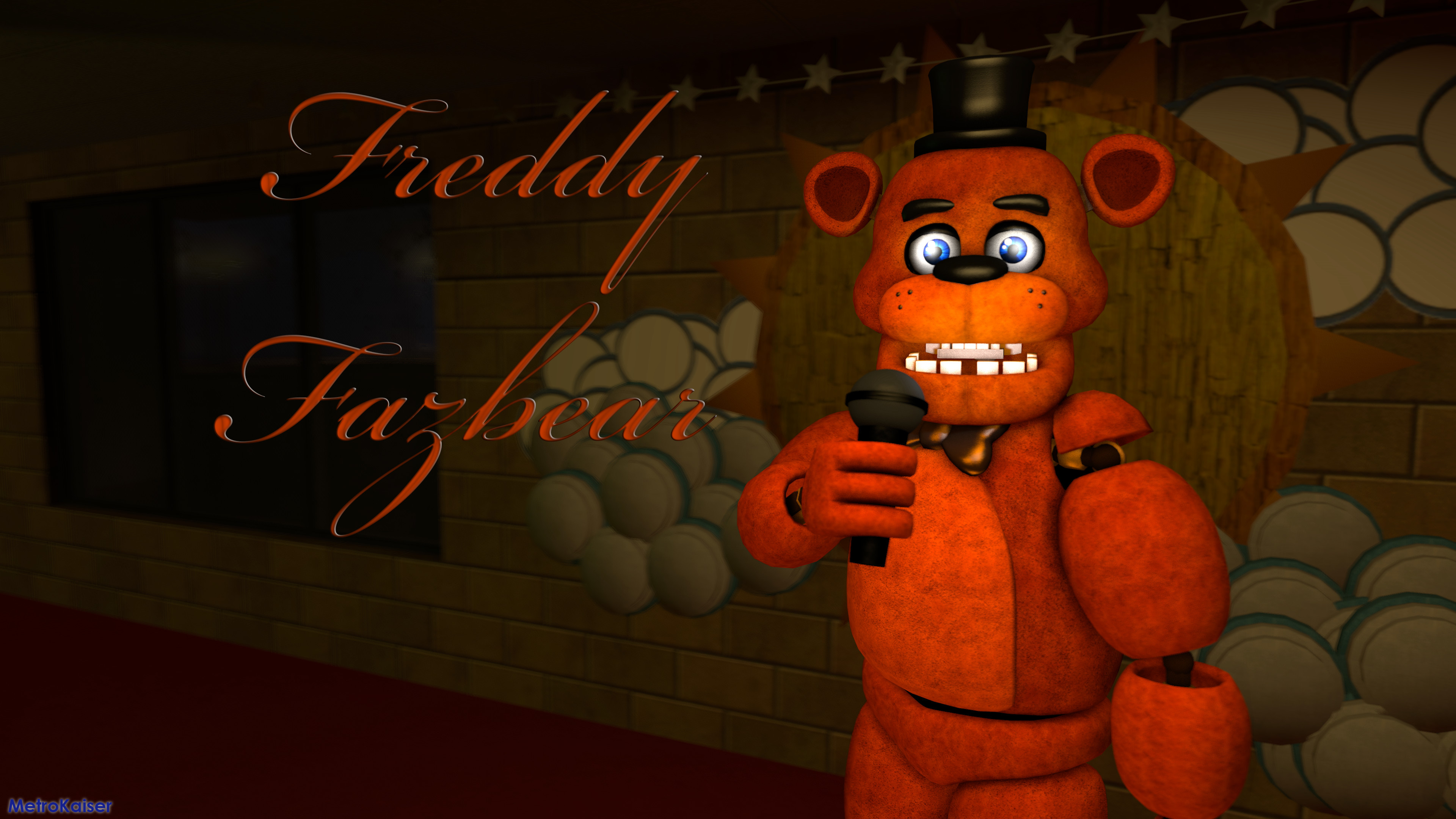 Toy Freddy by HeroGollum  Cinema 4d download, Bonnie, Fnaf