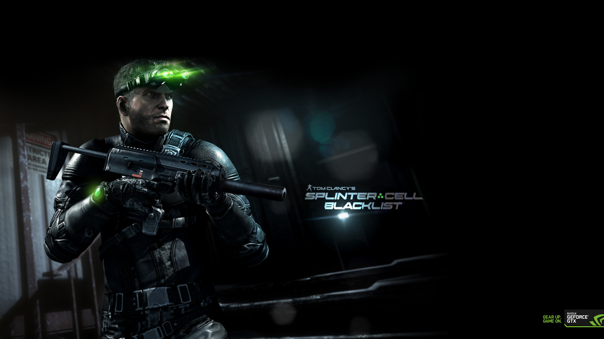 Round 2: Second Set of GeForce Exclusive Tom Clancy's Splinter Cell  Blacklist Wallpaper Now Available 2560x1440