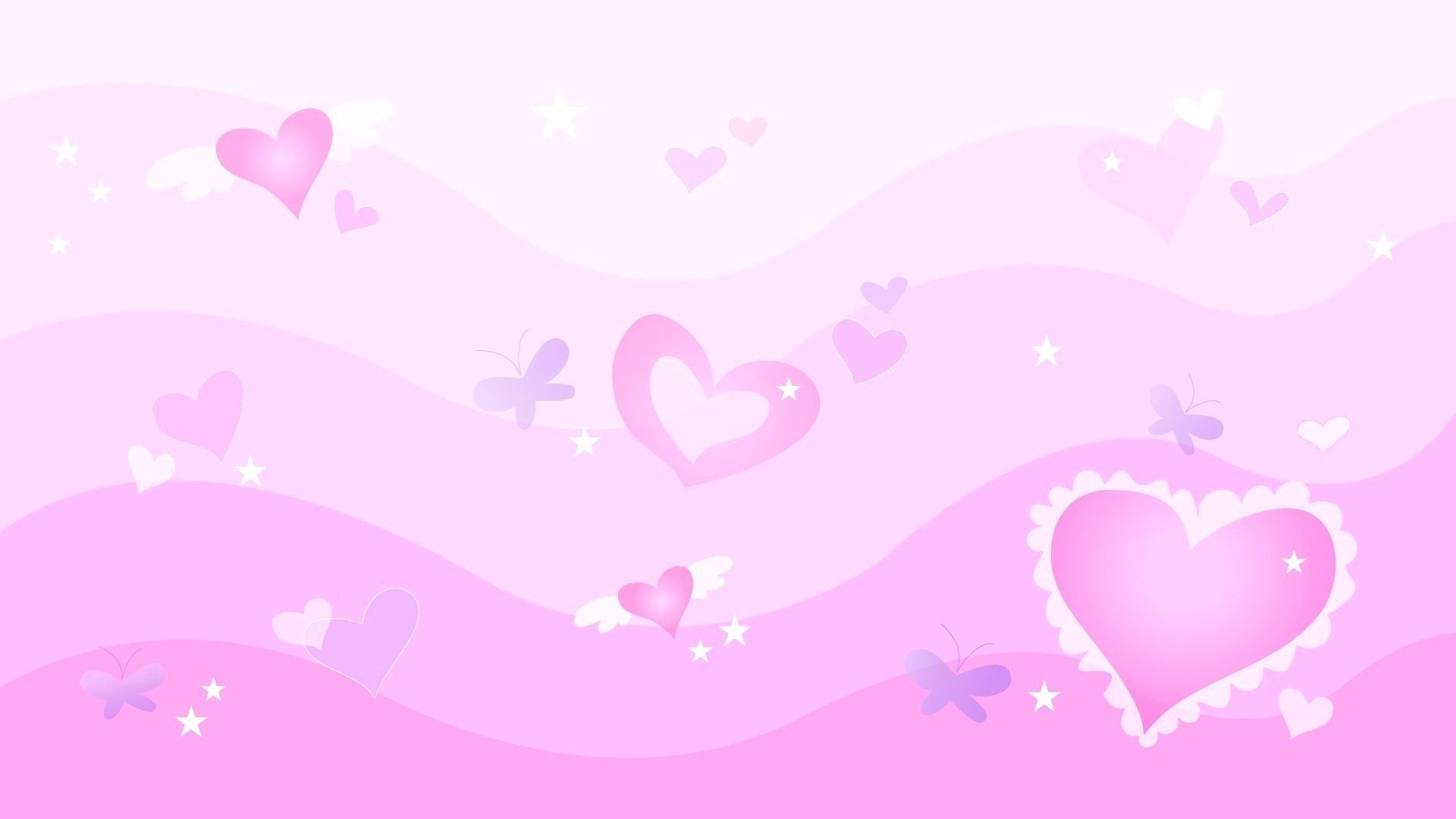 Pink Heart Wallpapers (67+ pictures)