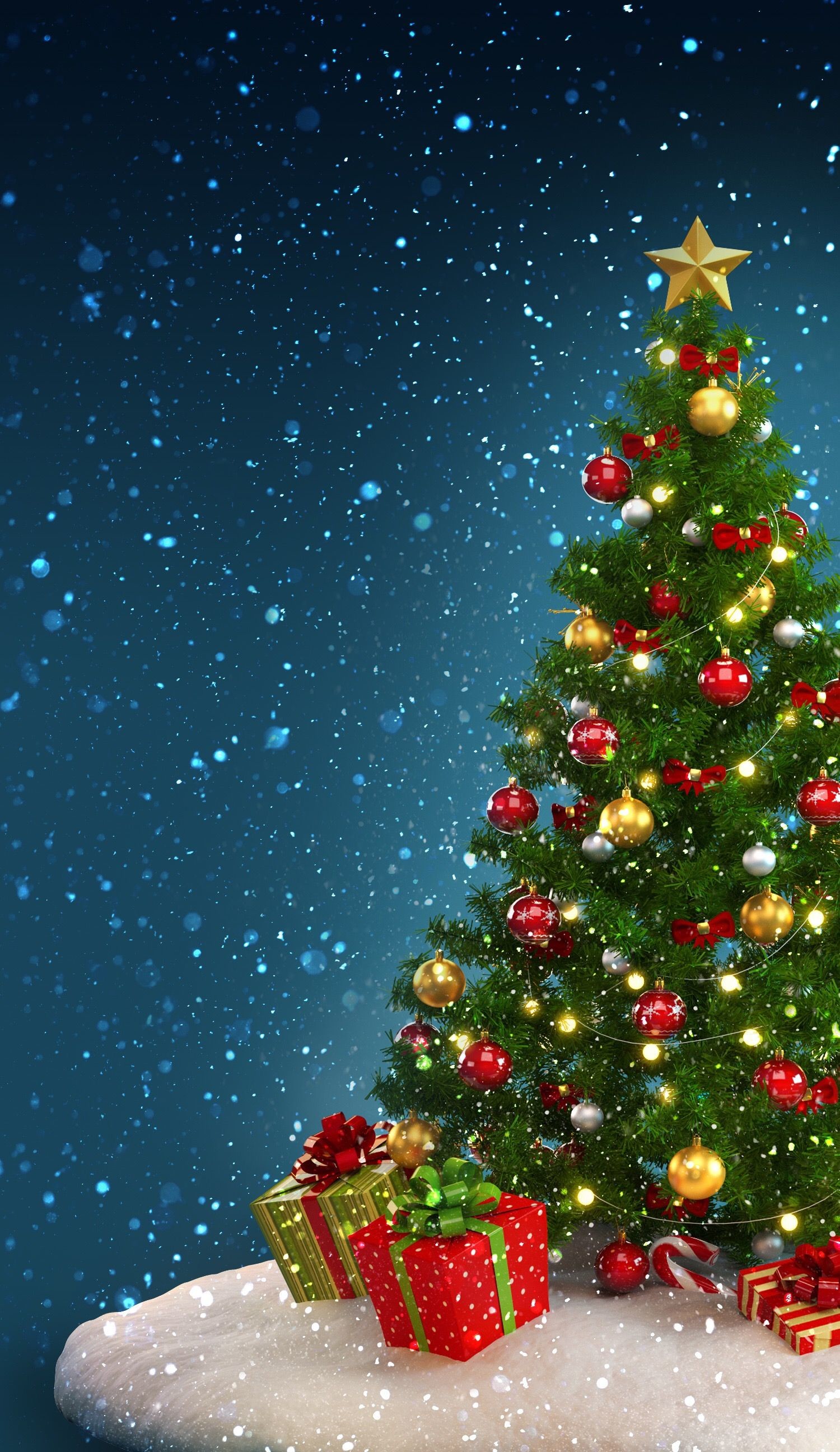 Christmas Tree Wallpaper (72+ pictures)