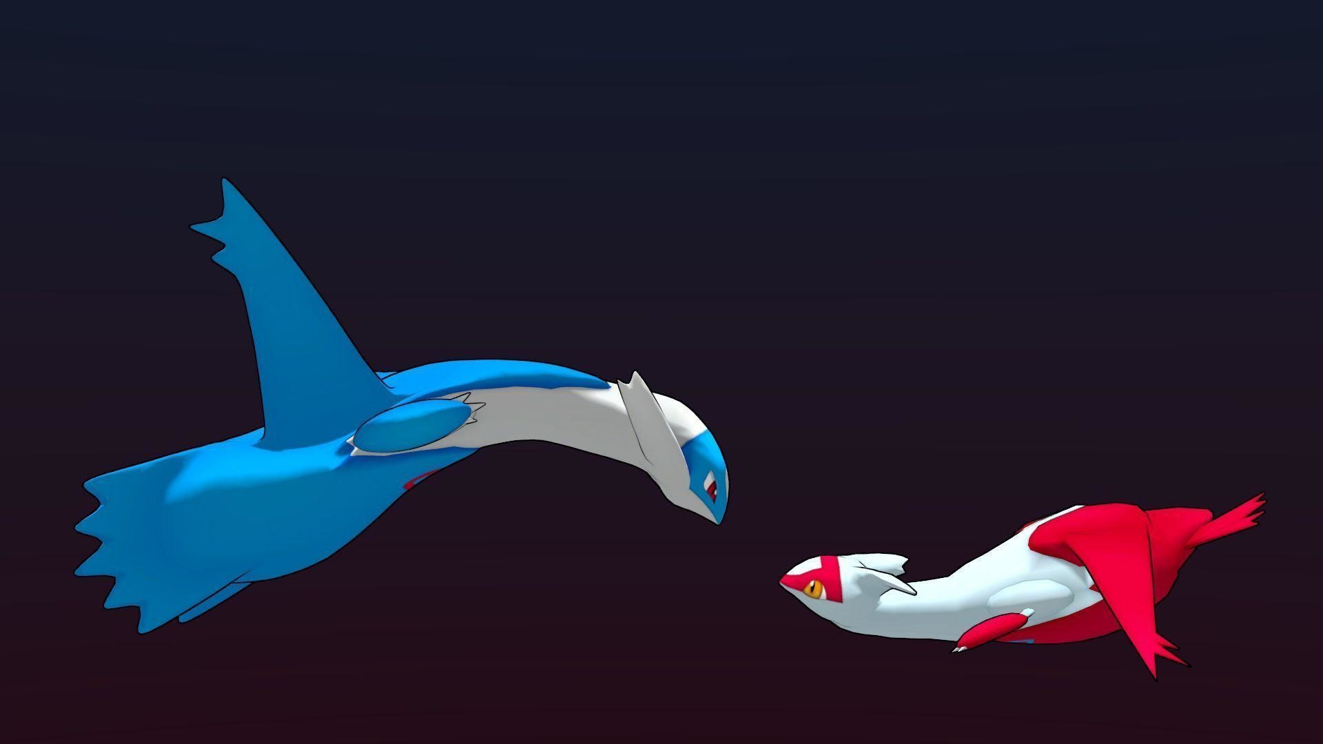 Wallpapers For > Latios And Latias Wallpaper 1920x1080
