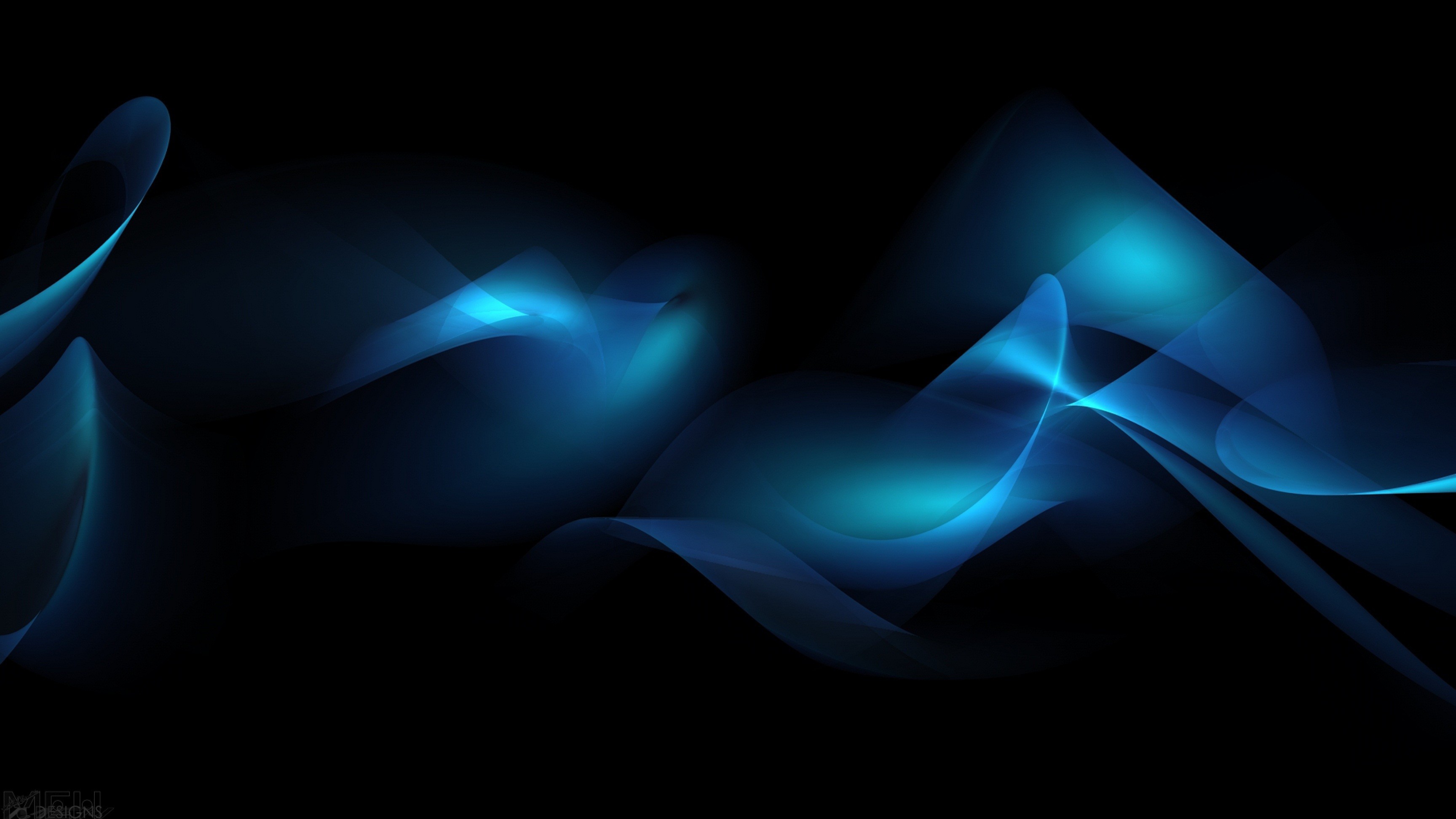 blue and black abstract wallpapers