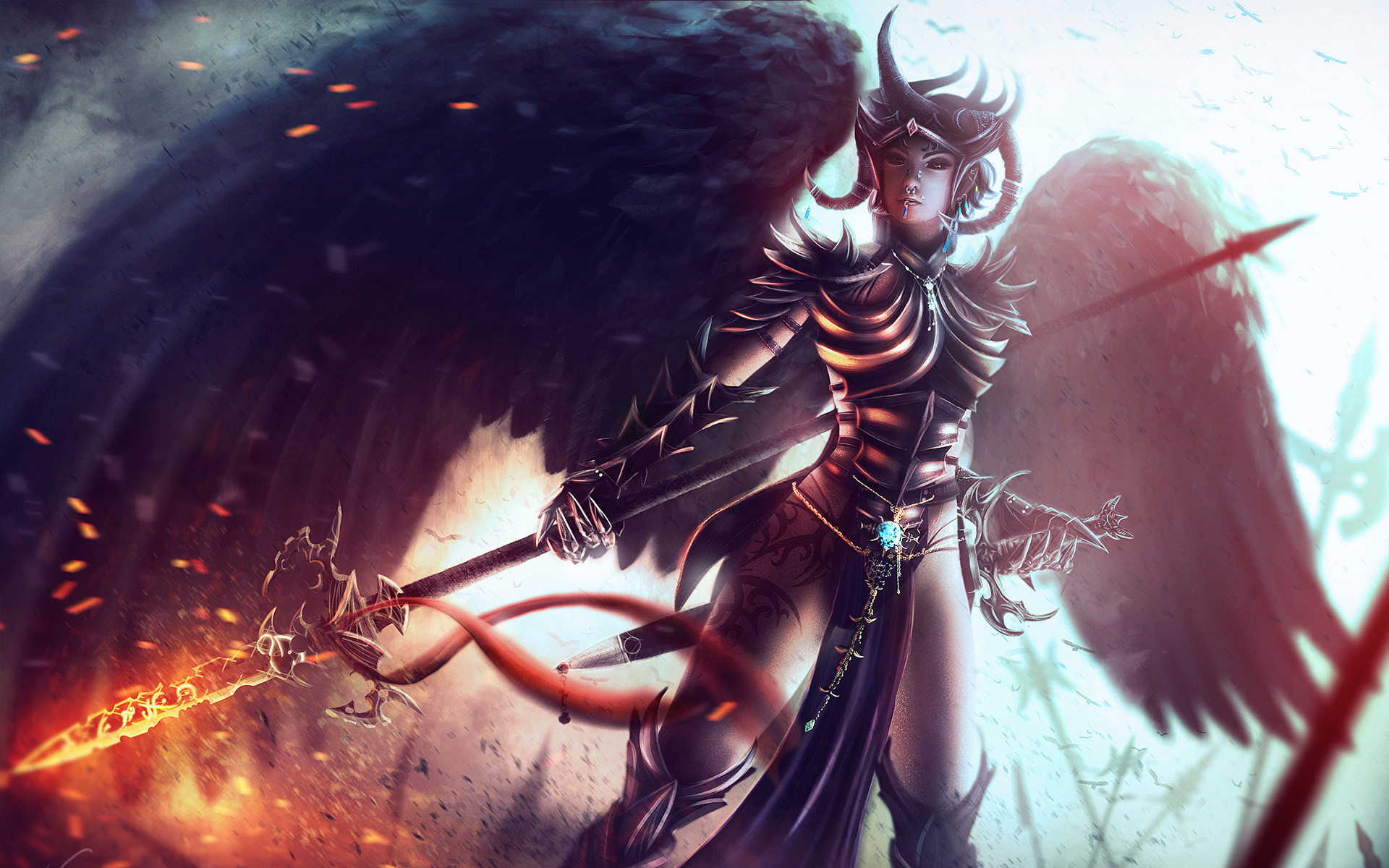 Dungeons & Dragons Fantasy Girl 1920x1200